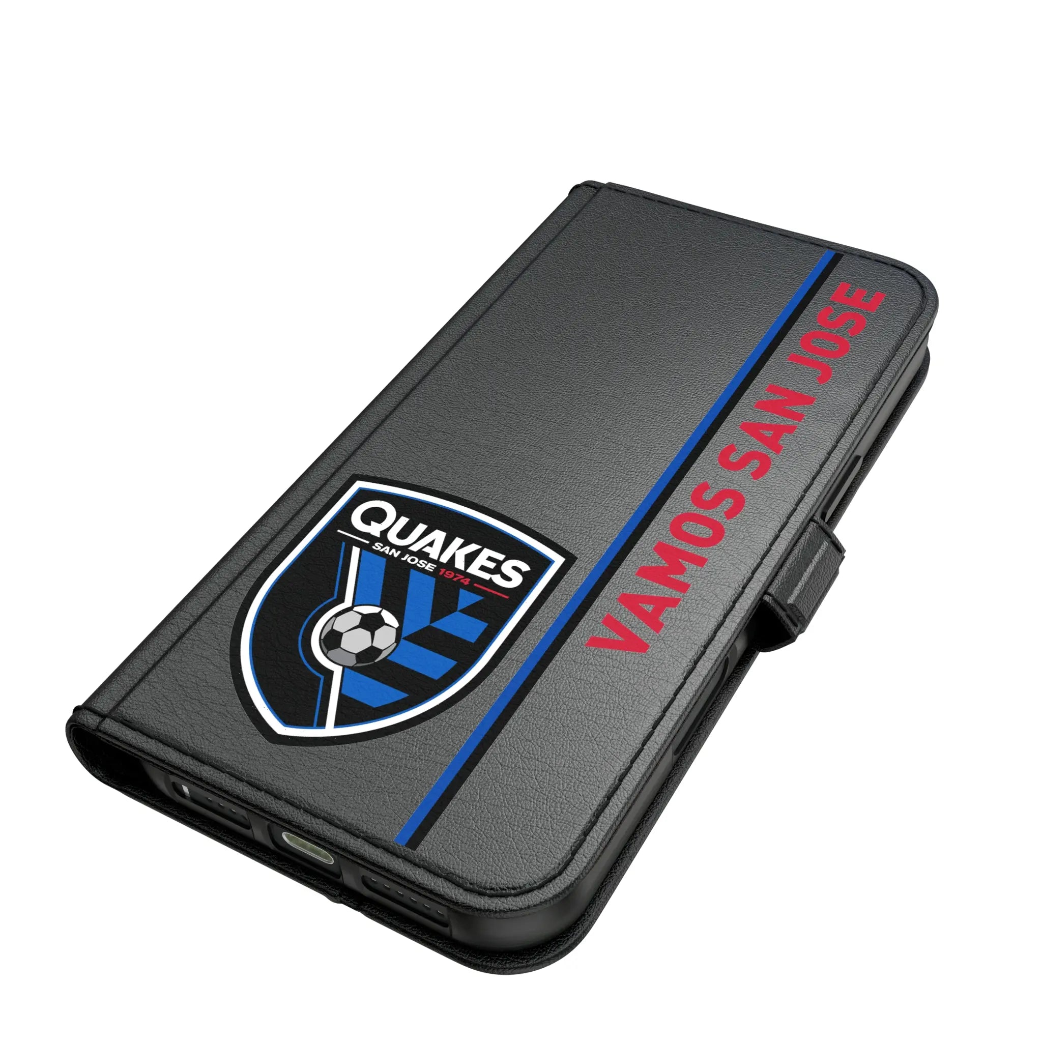San Jose Earthquakes Sidebar iPhone Folio Phone Case for Apple iPhone#Device_iPhone 17 Pro Max