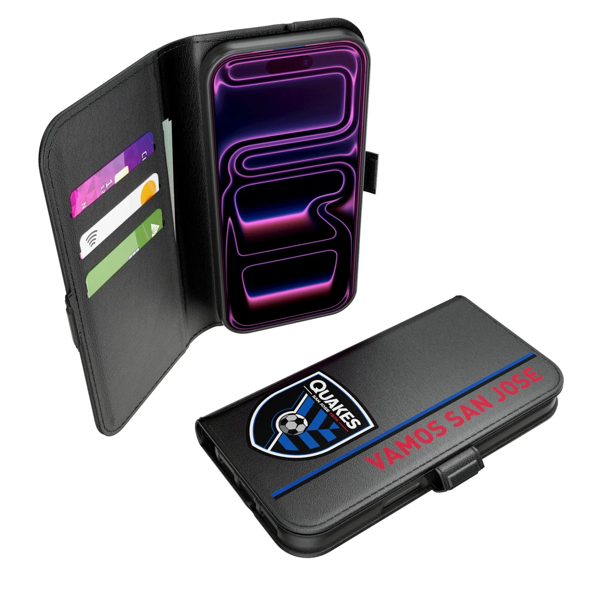 San Jose Earthquakes Sidebar iPhone Folio Phone Case for Apple iPhone#Device_iPhone 17 Pro