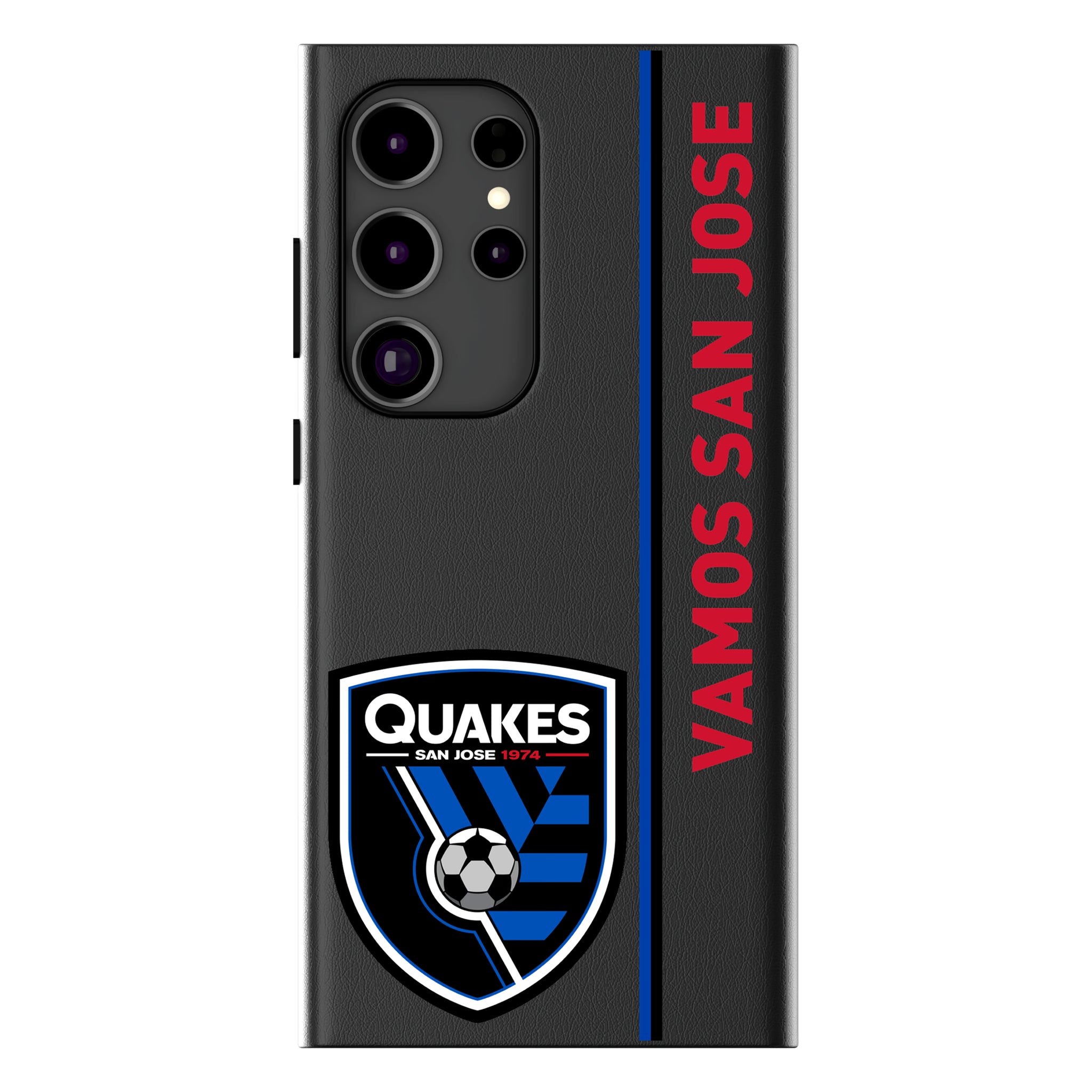 San Jose Earthquakes Sidebar Galaxy MagSafe Compatible Phone Case for Samsung Galaxy