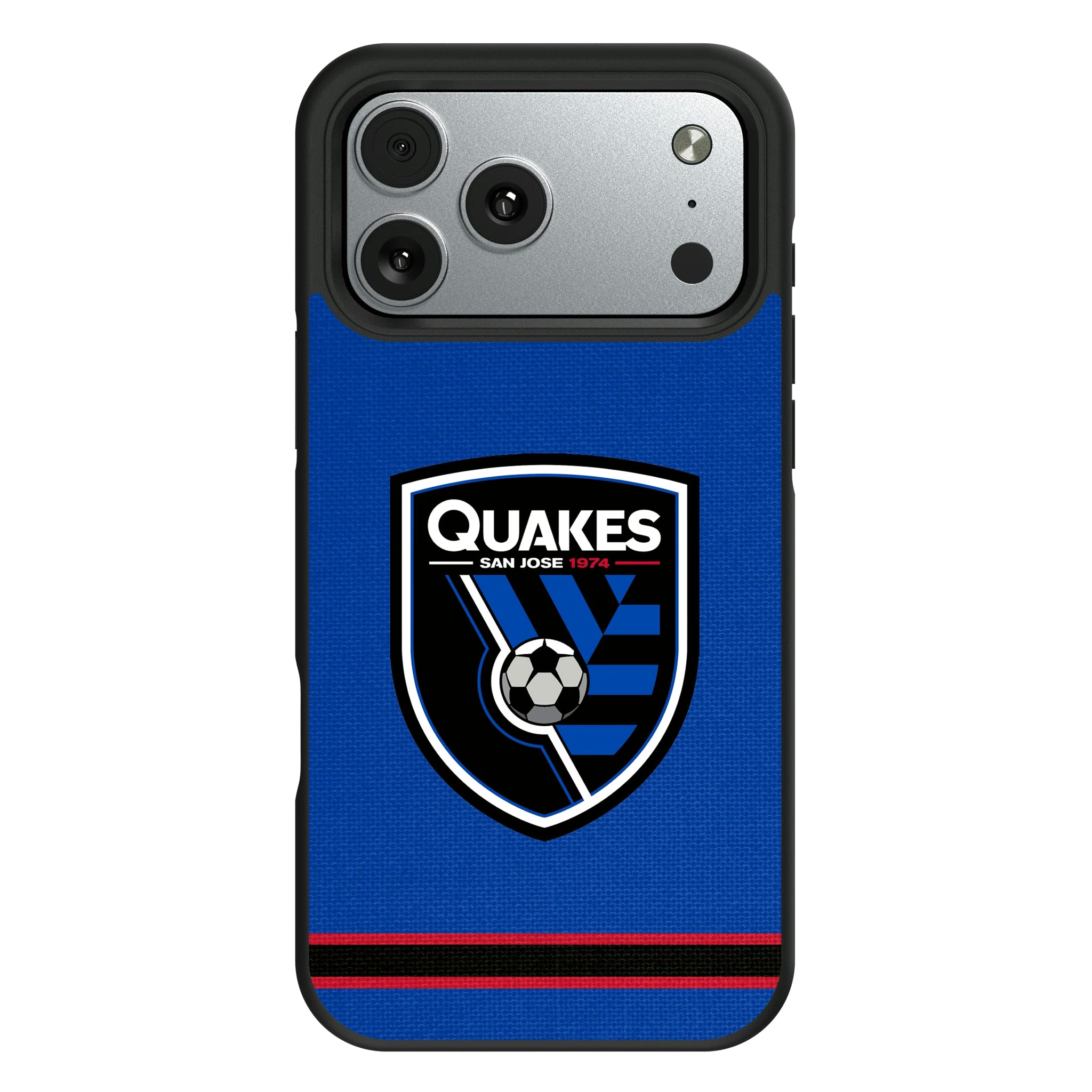 San Jose Earthquakes Stripe iPhone Bump Phone Case for Apple iPhone#Device_iPhone 17 Pro Max