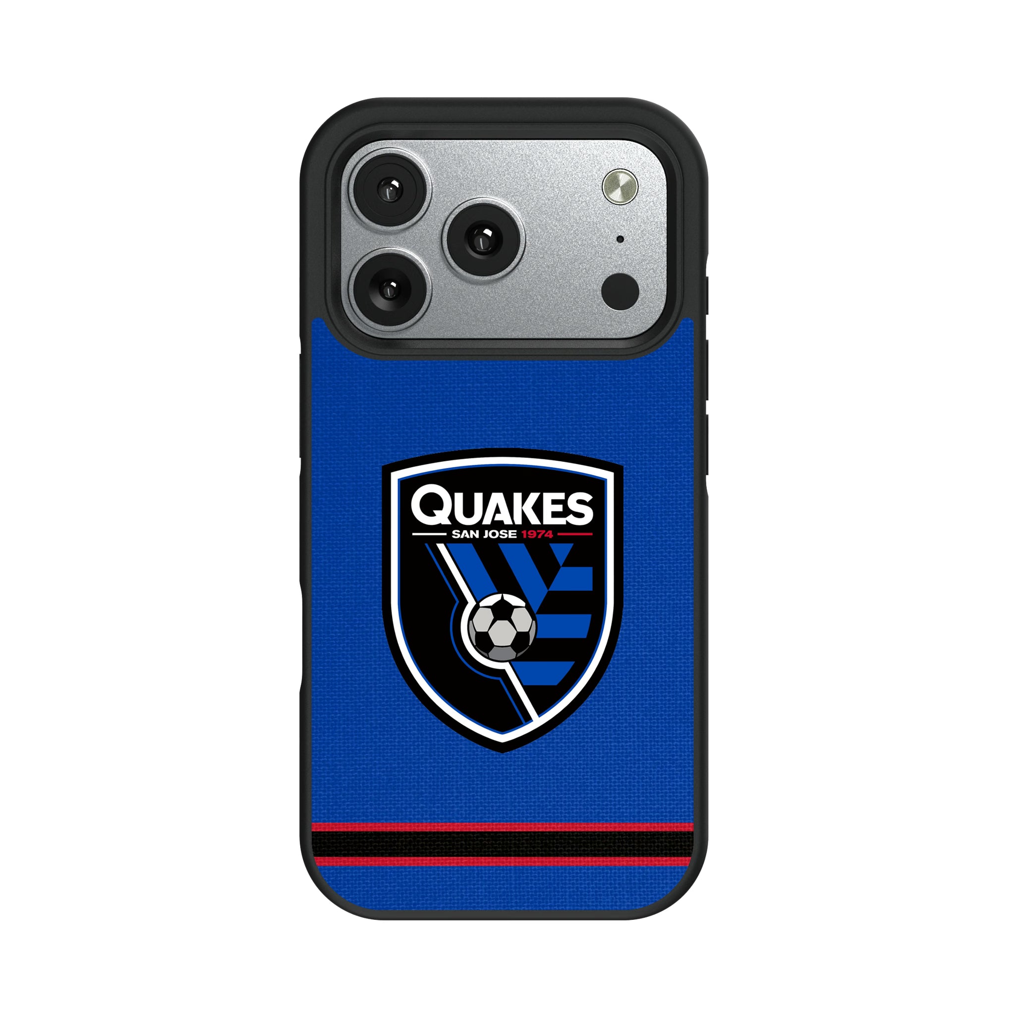 San Jose Earthquakes Stripe iPhone Bump Phone Case for Apple iPhone#Device_iPhone 17 Pro