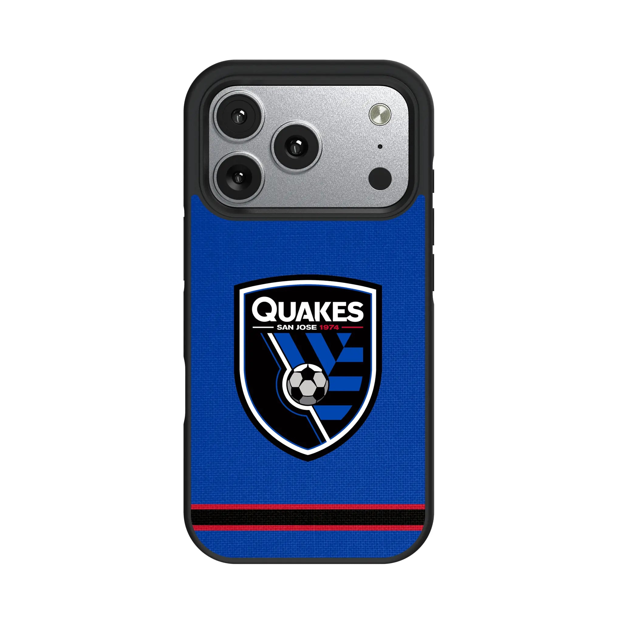 San Jose Earthquakes Stripe iPhone Bump Phone Case for Apple iPhone#Device_iPhone 17 Pro