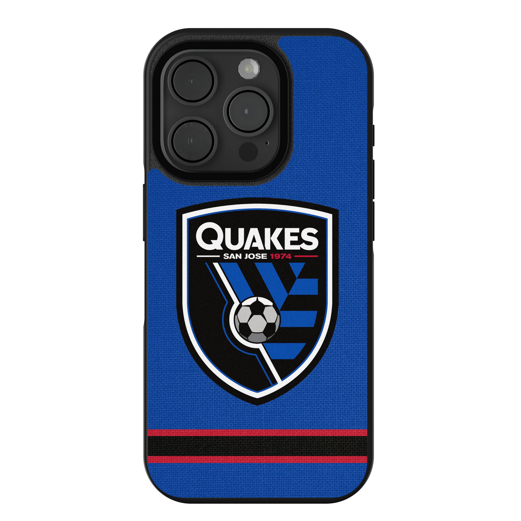 San Jose Earthquakes Stripe iPhone Bump Phone Case for Apple iPhone