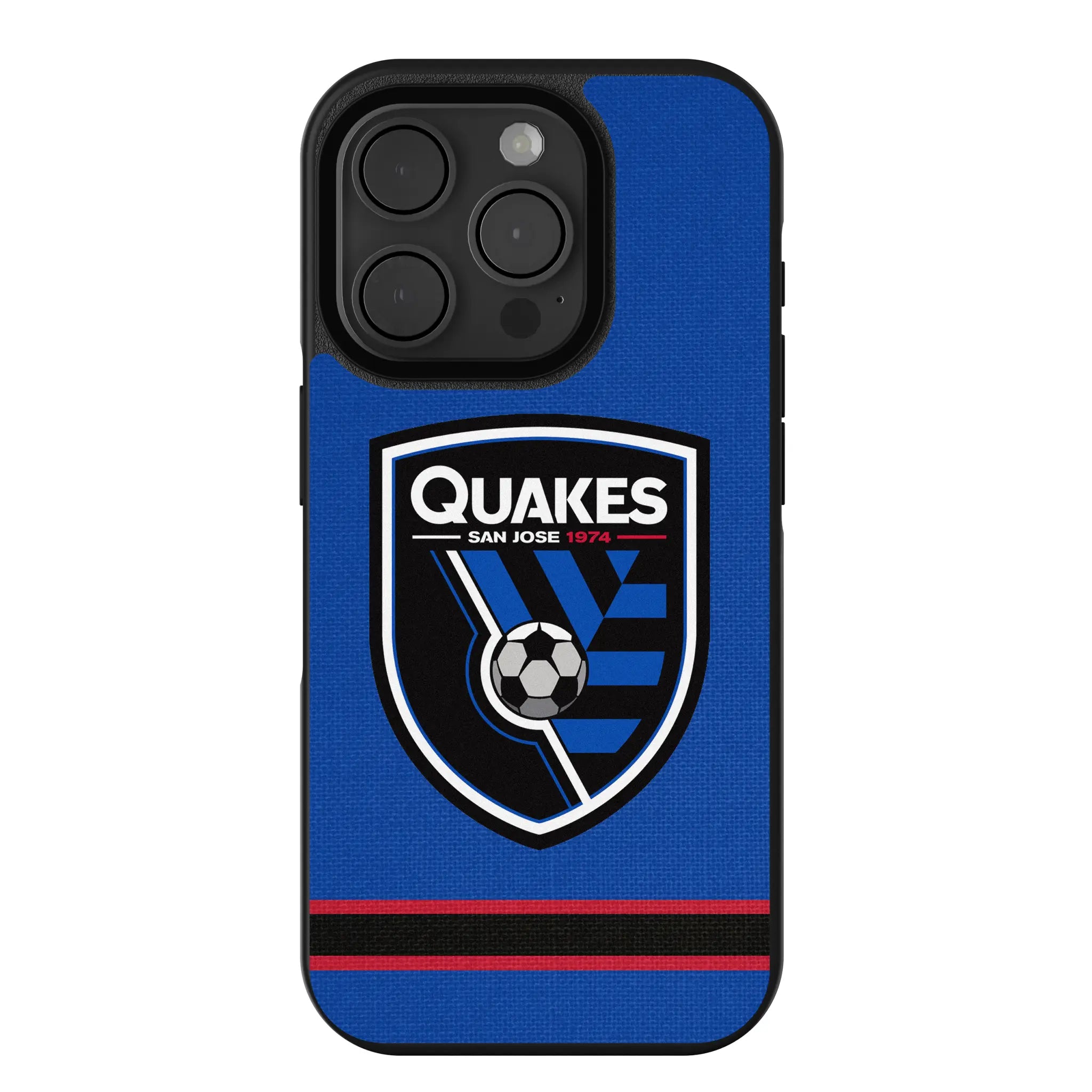San Jose Earthquakes Stripe iPhone Bump Phone Case for Apple iPhone