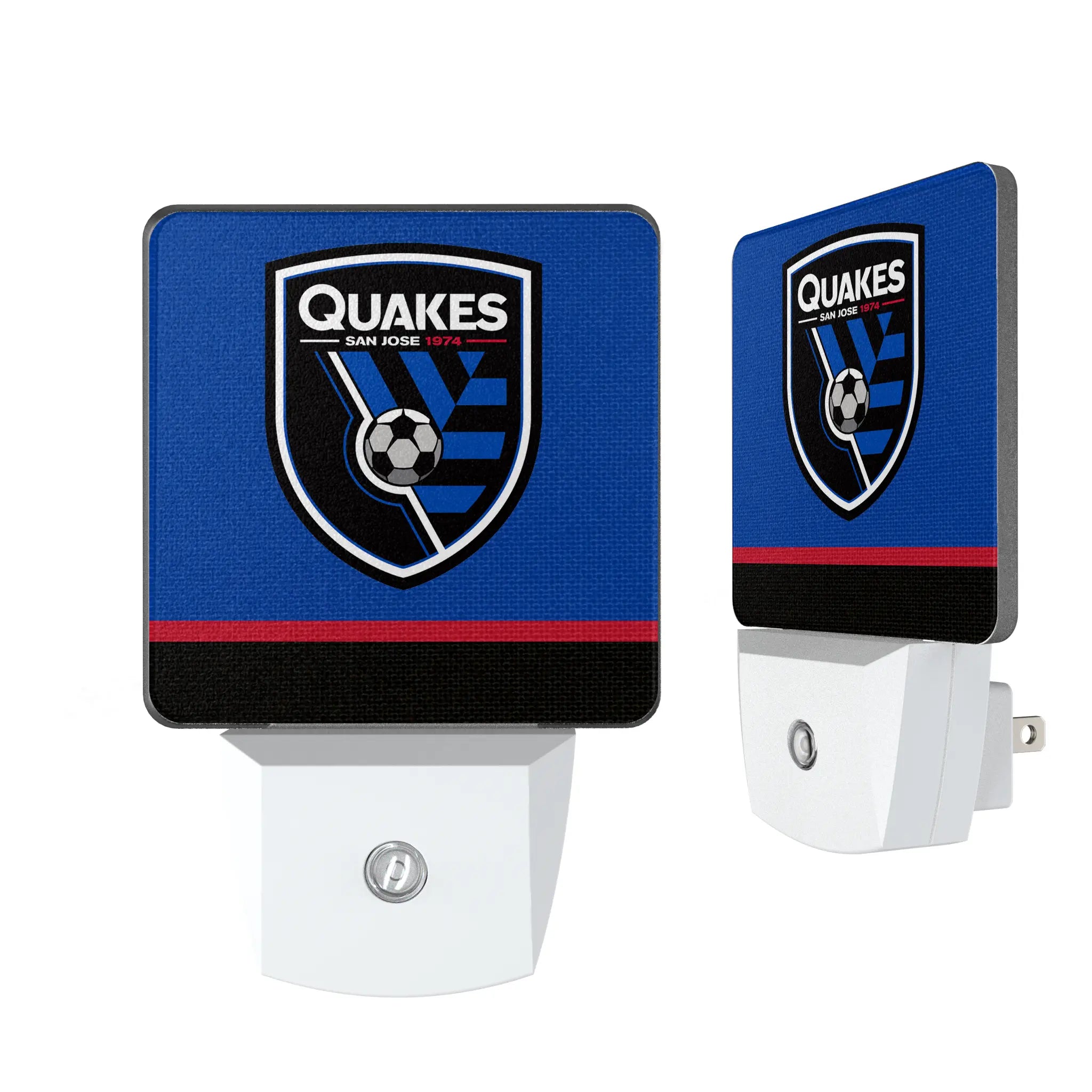 San Jose Earthquakes Stripe Night Light 2-Pack