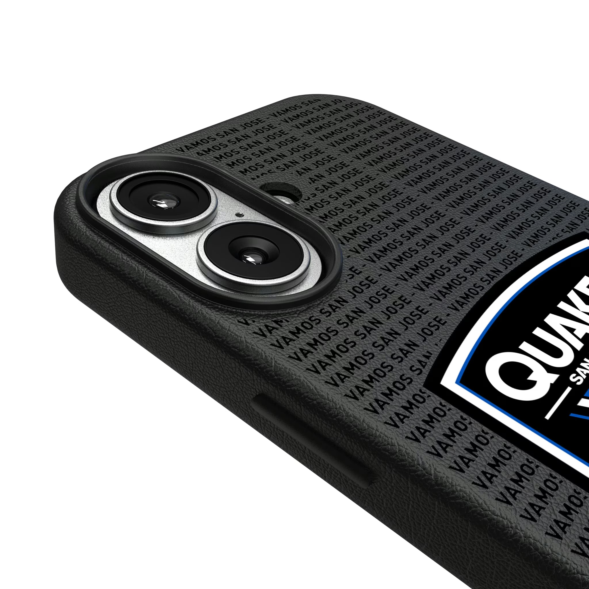 San Jose Earthquakes Text Backdrop iPhone MagSafe Compatible Phone Case for Apple iPhone - Detail#Device_iPhone 17