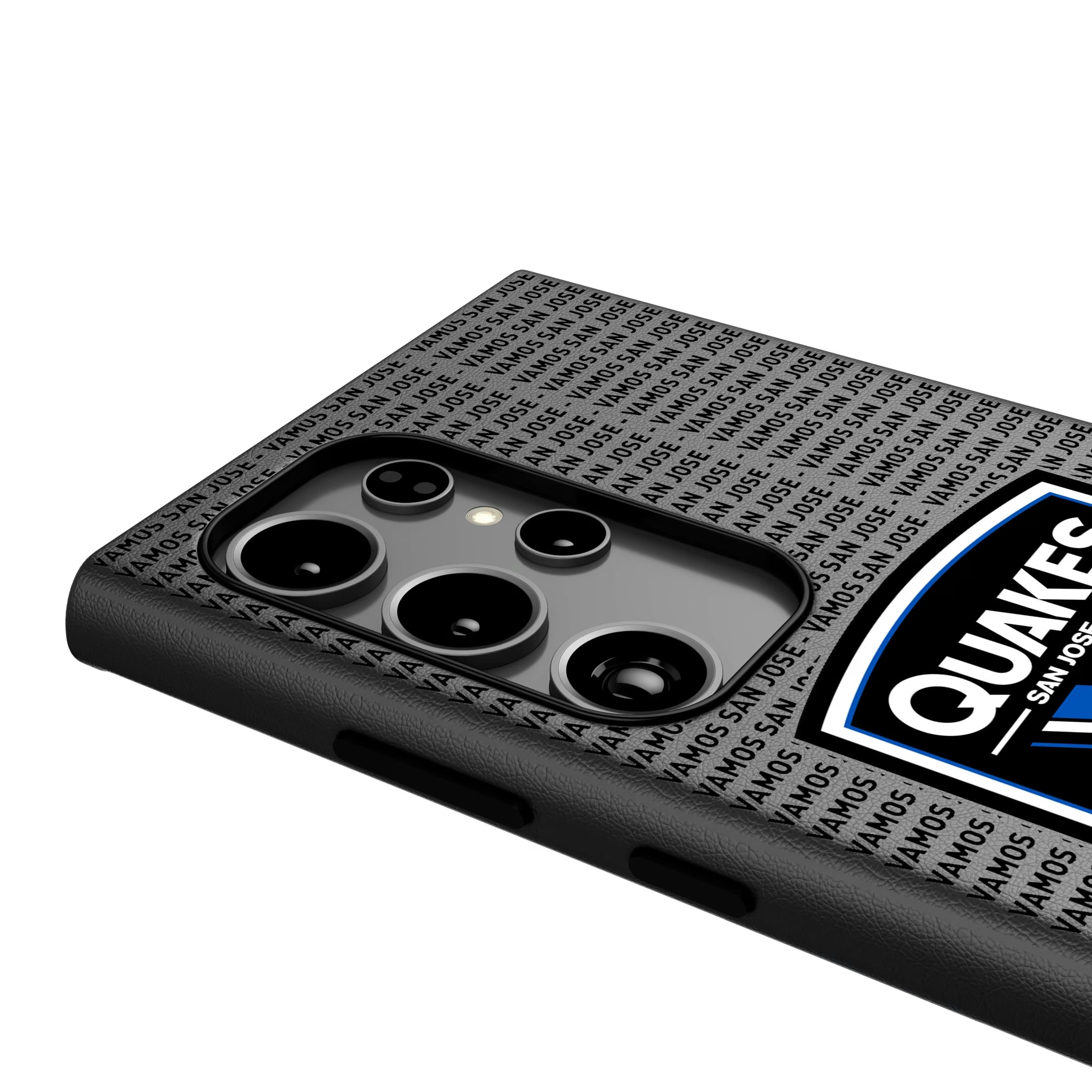 San Jose Earthquakes Text Backdrop Galaxy MagSafe Compatible Phone Case for Samsung Galaxy - Detail