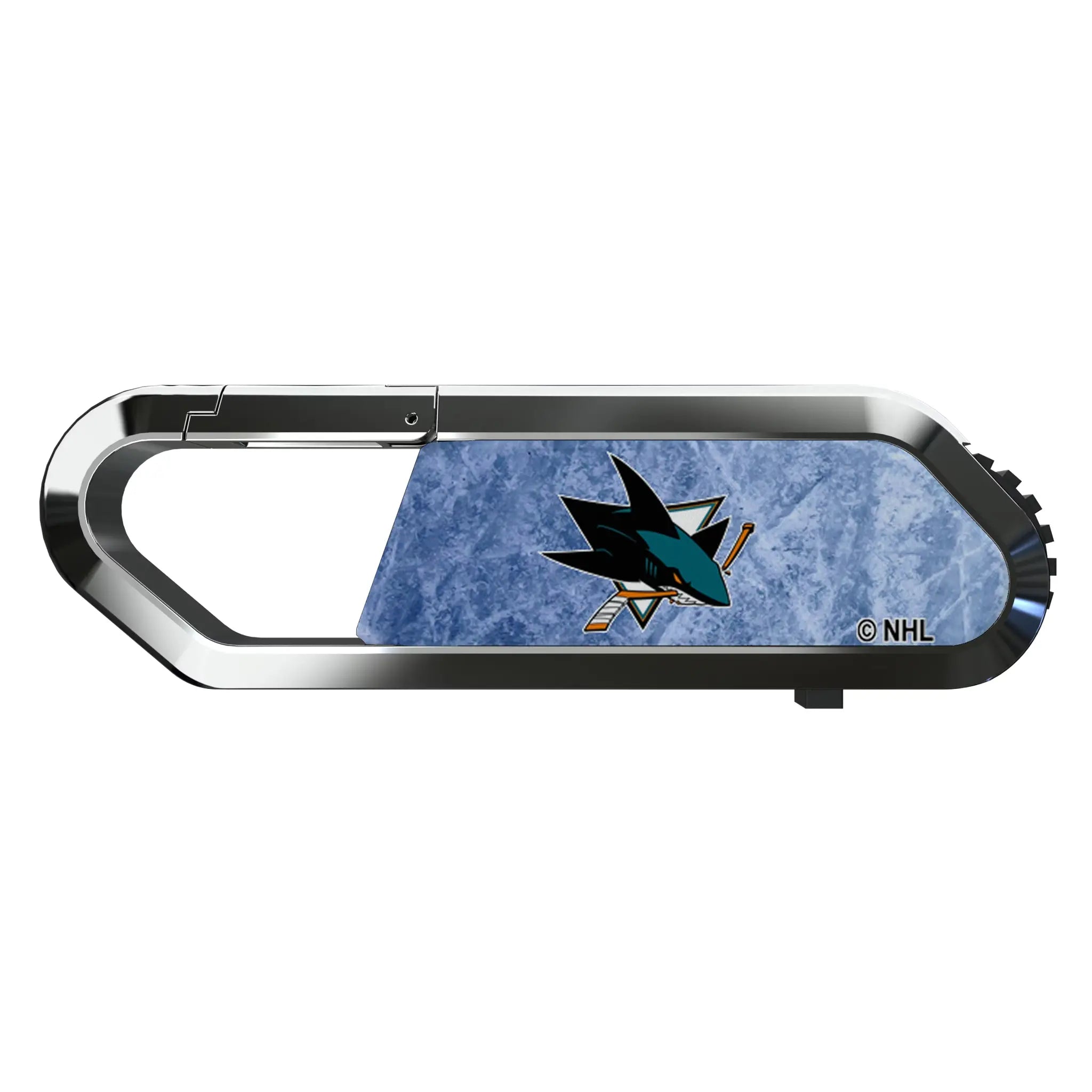 San Jose Sharks Ice Flood USB 64GB Clip Style Flash Drive