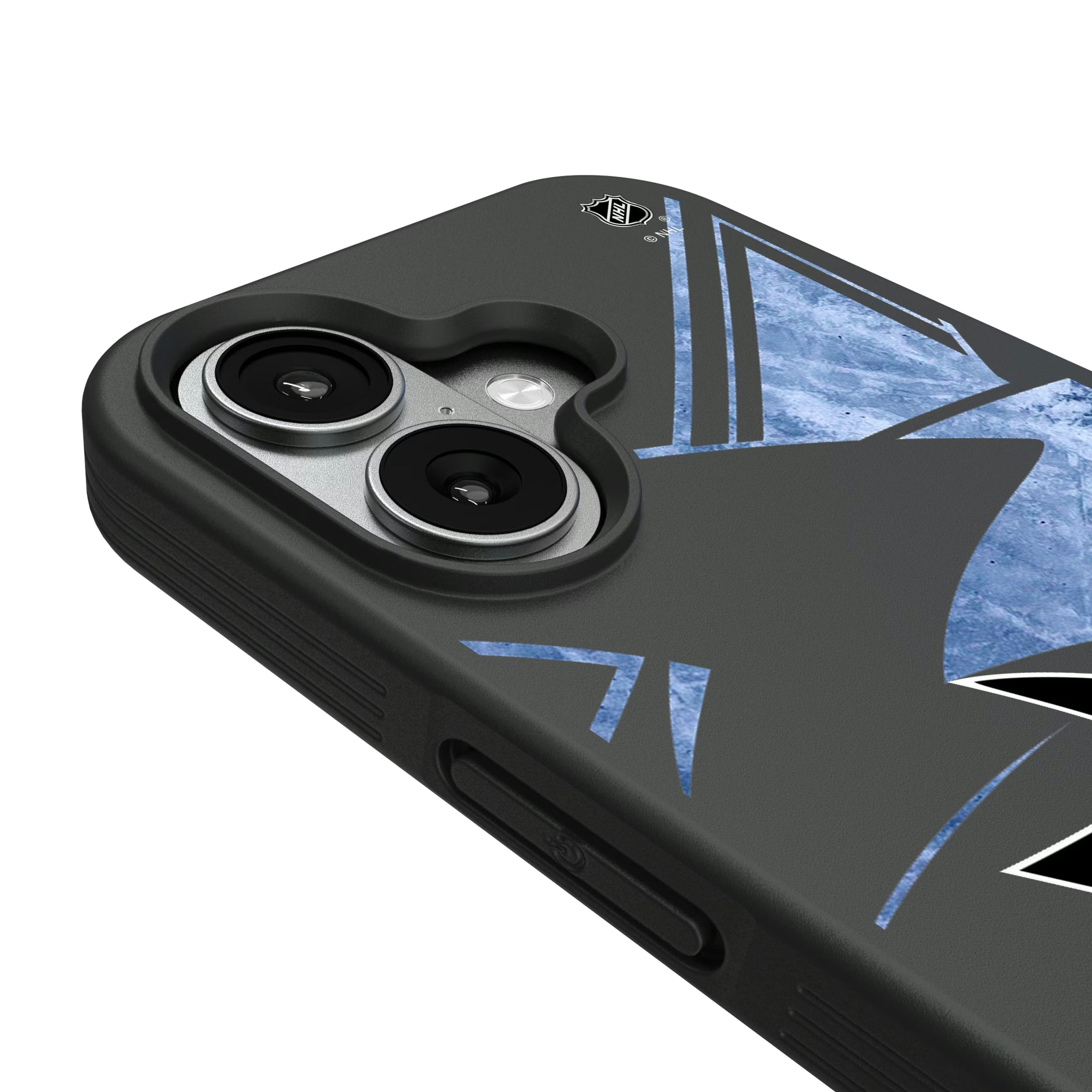 San Jose Sharks Ice Tilt iPhone Bump Phone Case for Apple iPhone - Detail#Device_iPhone 17