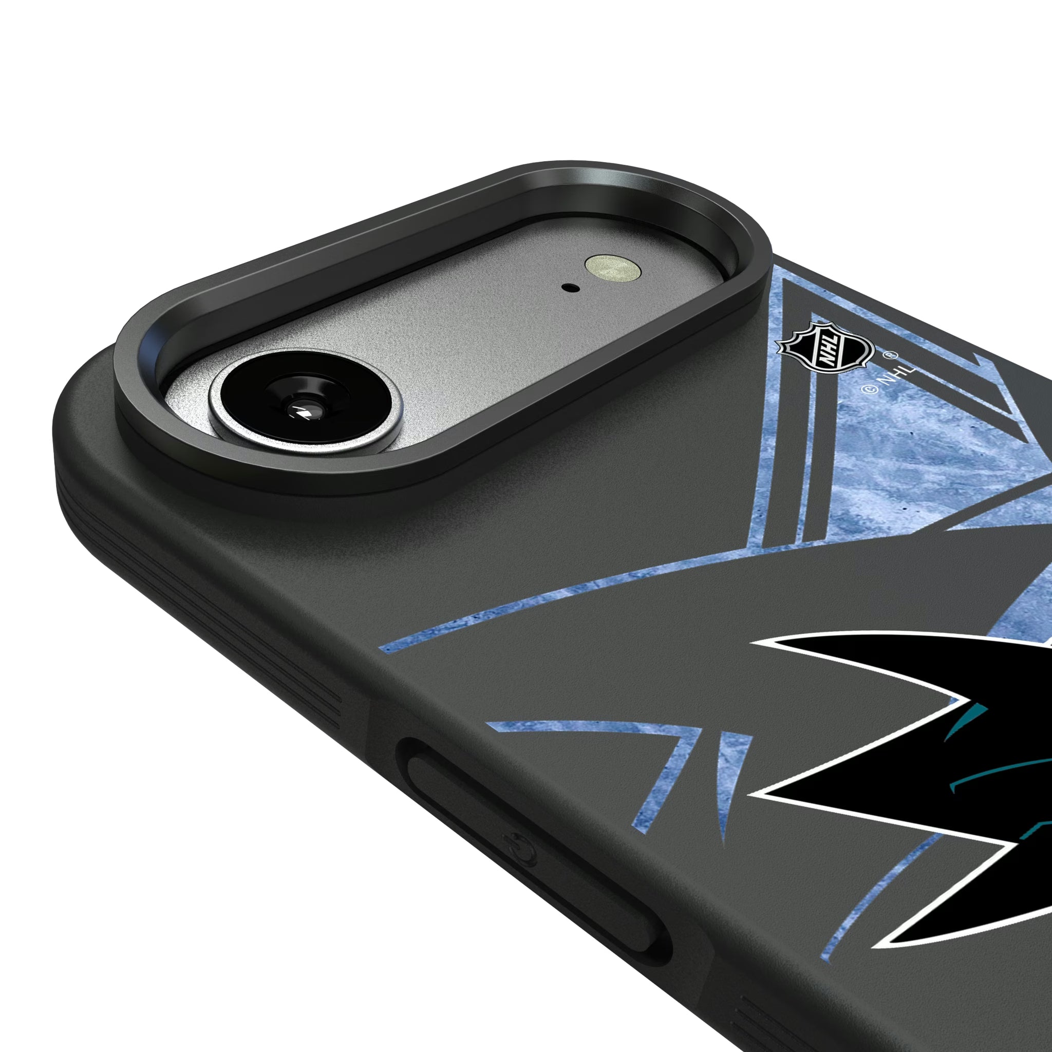 San Jose Sharks Ice Tilt iPhone Bump Phone Case for Apple iPhone - Detail#Device_iPhone Air