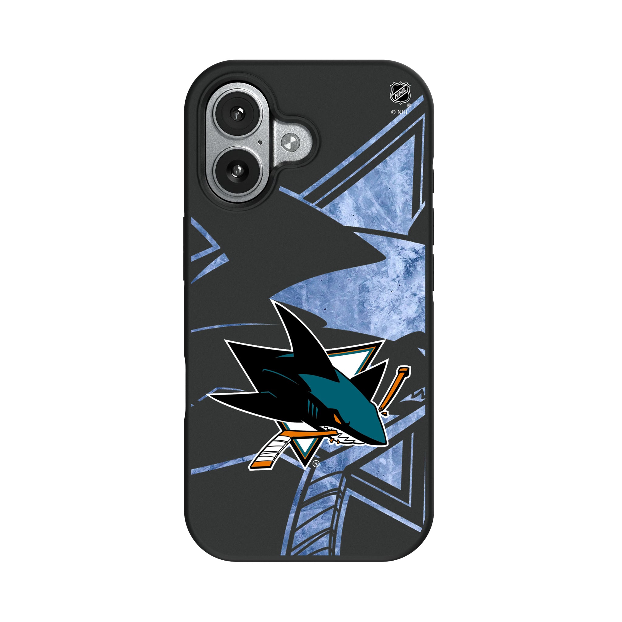 San Jose Sharks Ice Tilt iPhone Bump Phone Case for Apple iPhone#Device_iPhone 17
