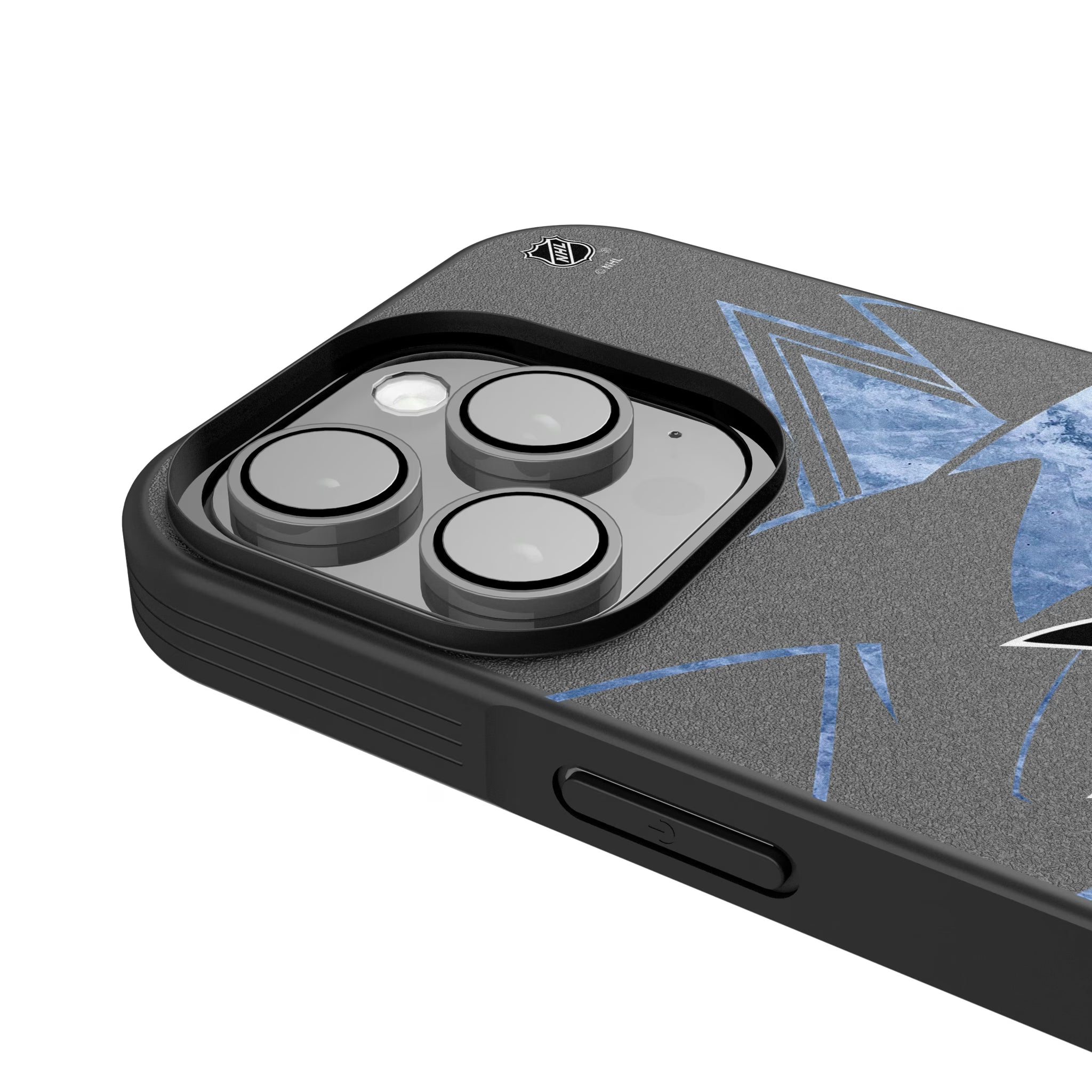San Jose Sharks Ice Tilt iPhone Bump Phone Case for Apple iPhone - Detail
