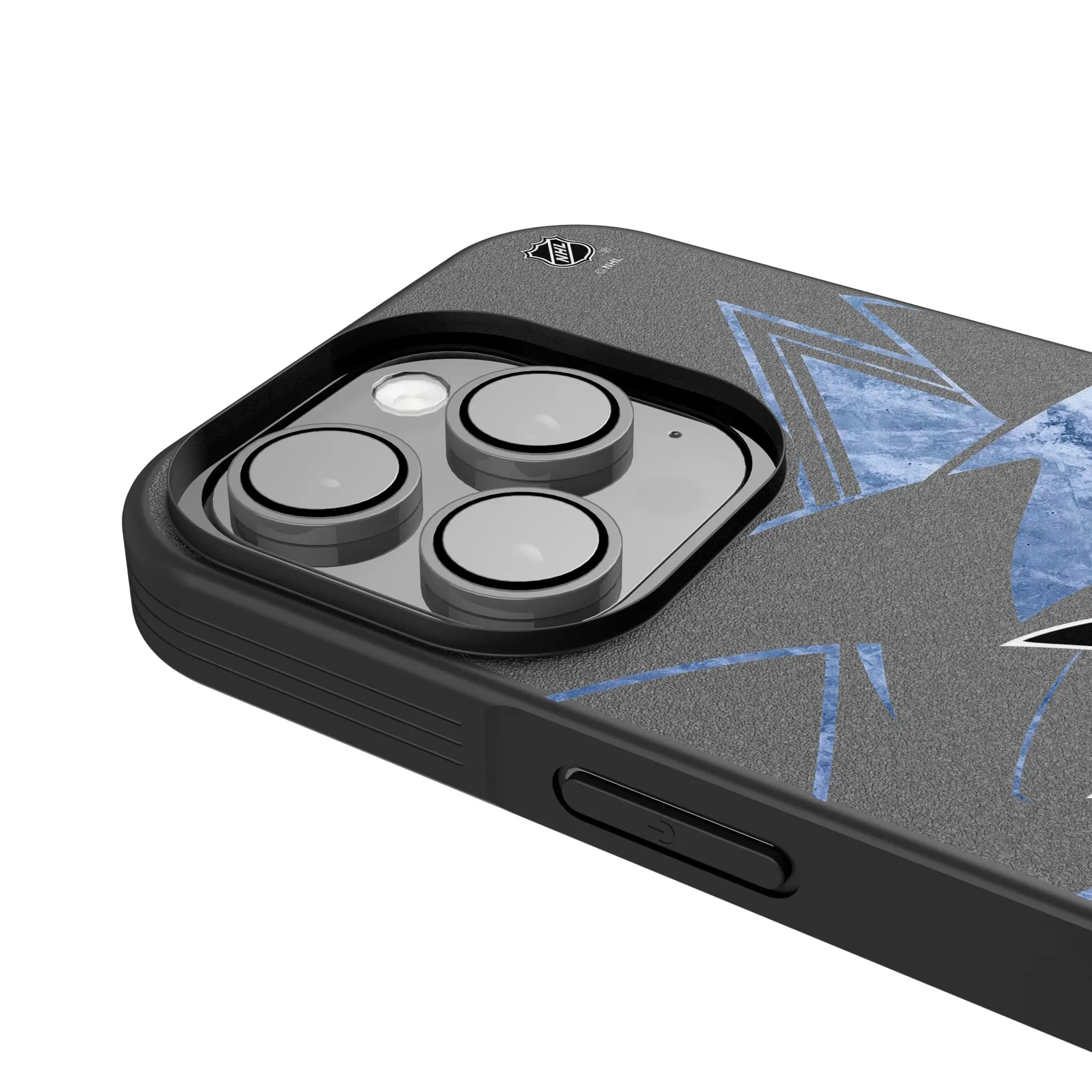 San Jose Sharks Ice Tilt iPhone Bump Phone Case for Apple iPhone - Detail