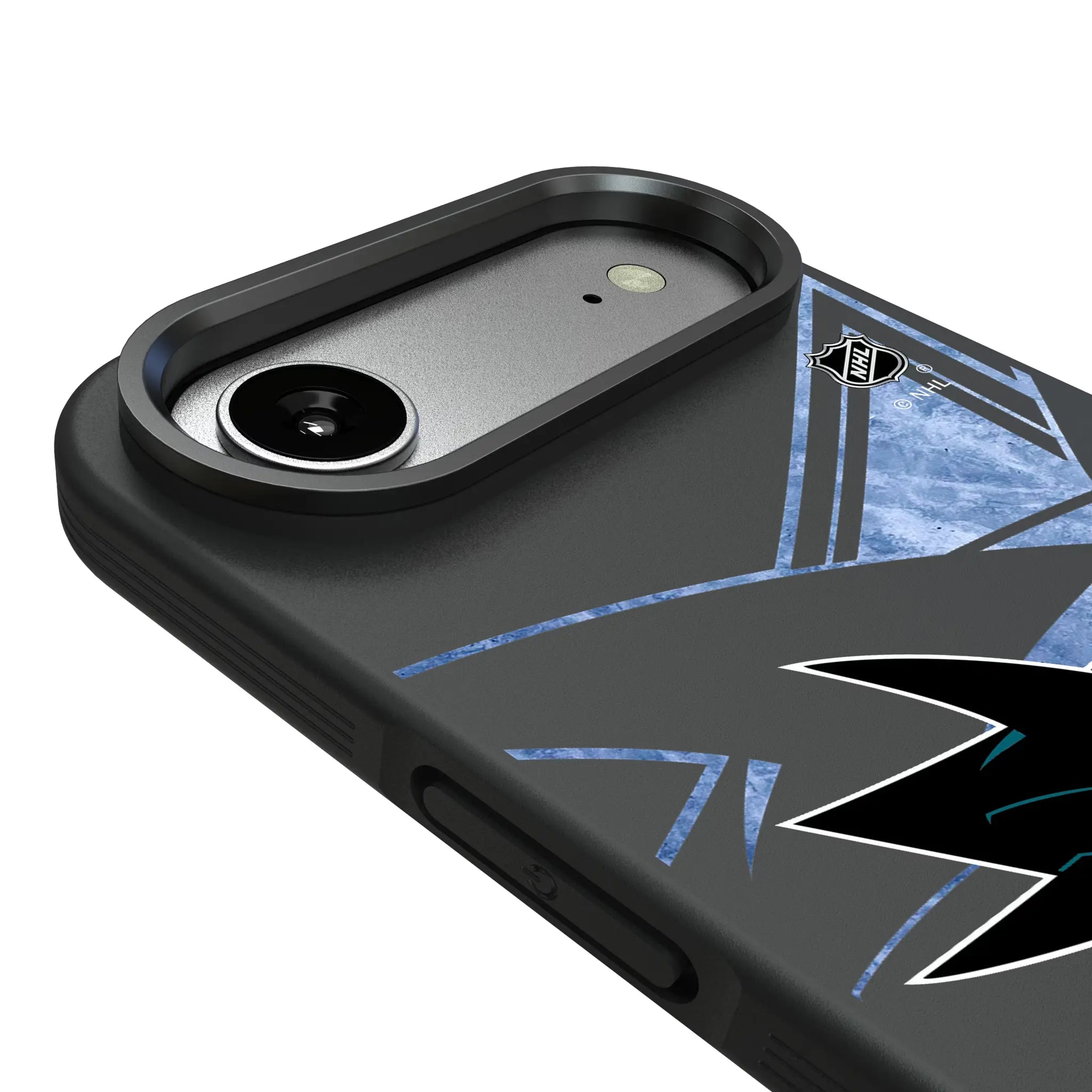 San Jose Sharks Ice Tilt iPhone Bump Phone Case for Apple iPhone - Detail#Device_iPhone Air