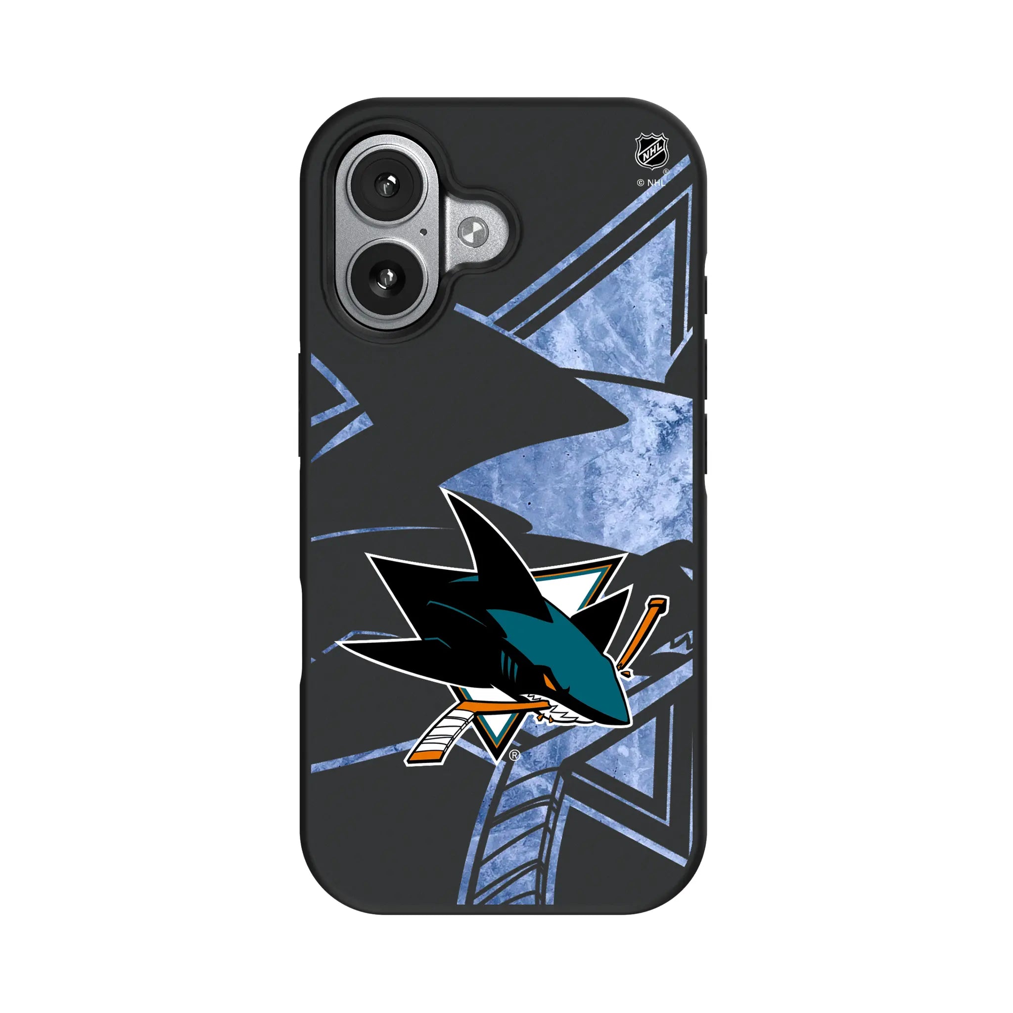 San Jose Sharks Ice Tilt iPhone Bump Phone Case for Apple iPhone#Device_iPhone 17