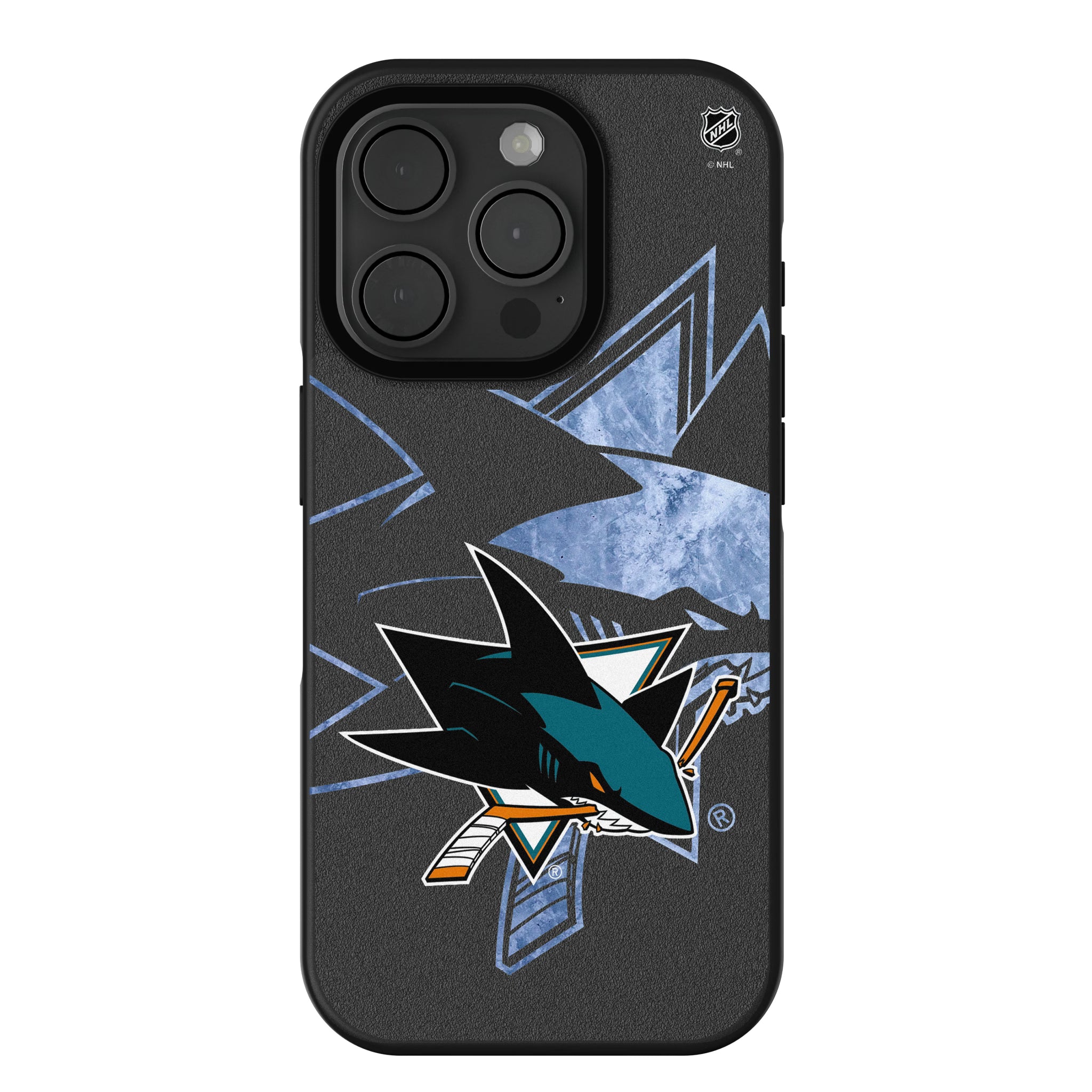 San Jose Sharks Ice Tilt iPhone Bump Phone Case for Apple iPhone