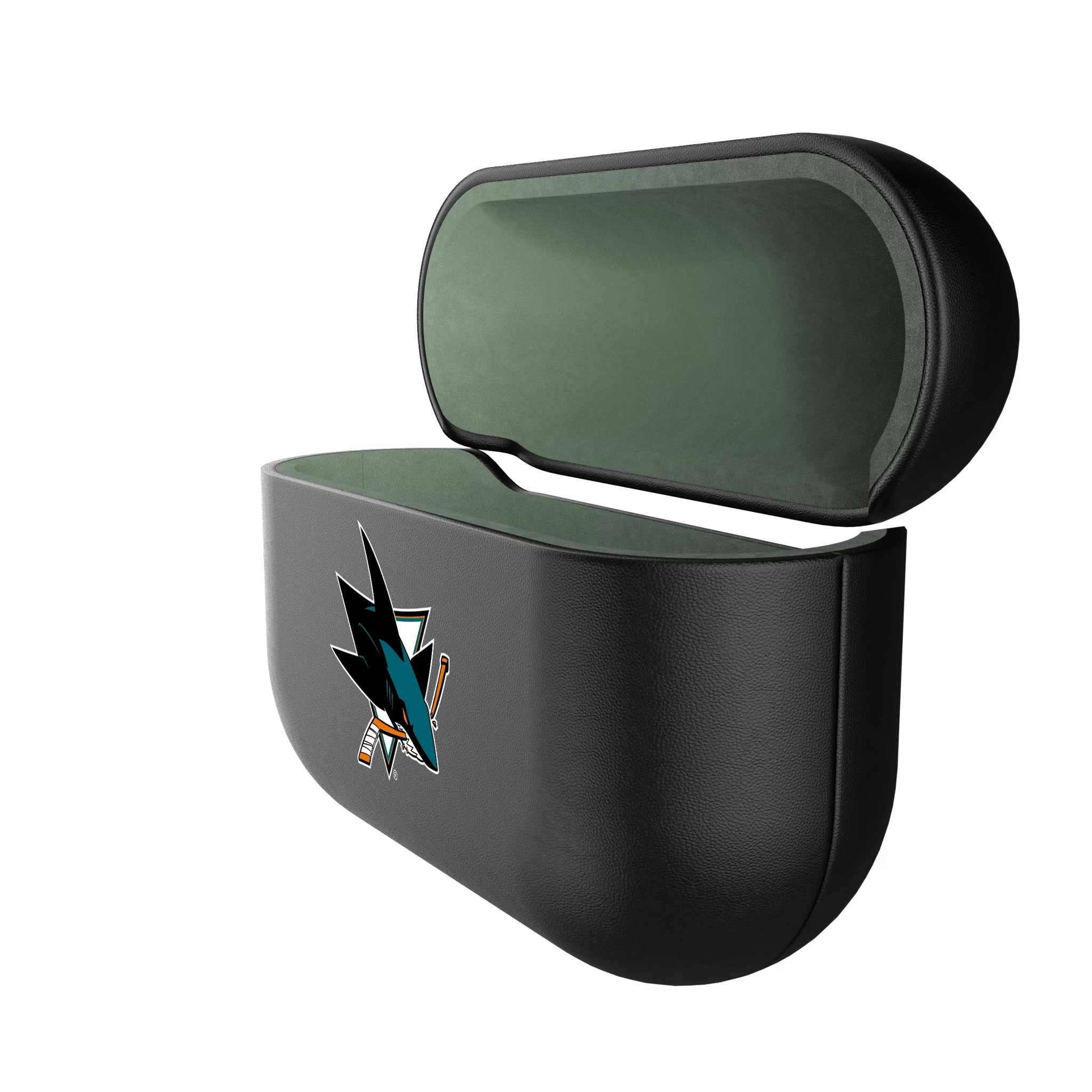 San Jose Sharks Insignia AirPods AirPod Case Cover - Isometric View#Device_AirPods Pro 1st Gen