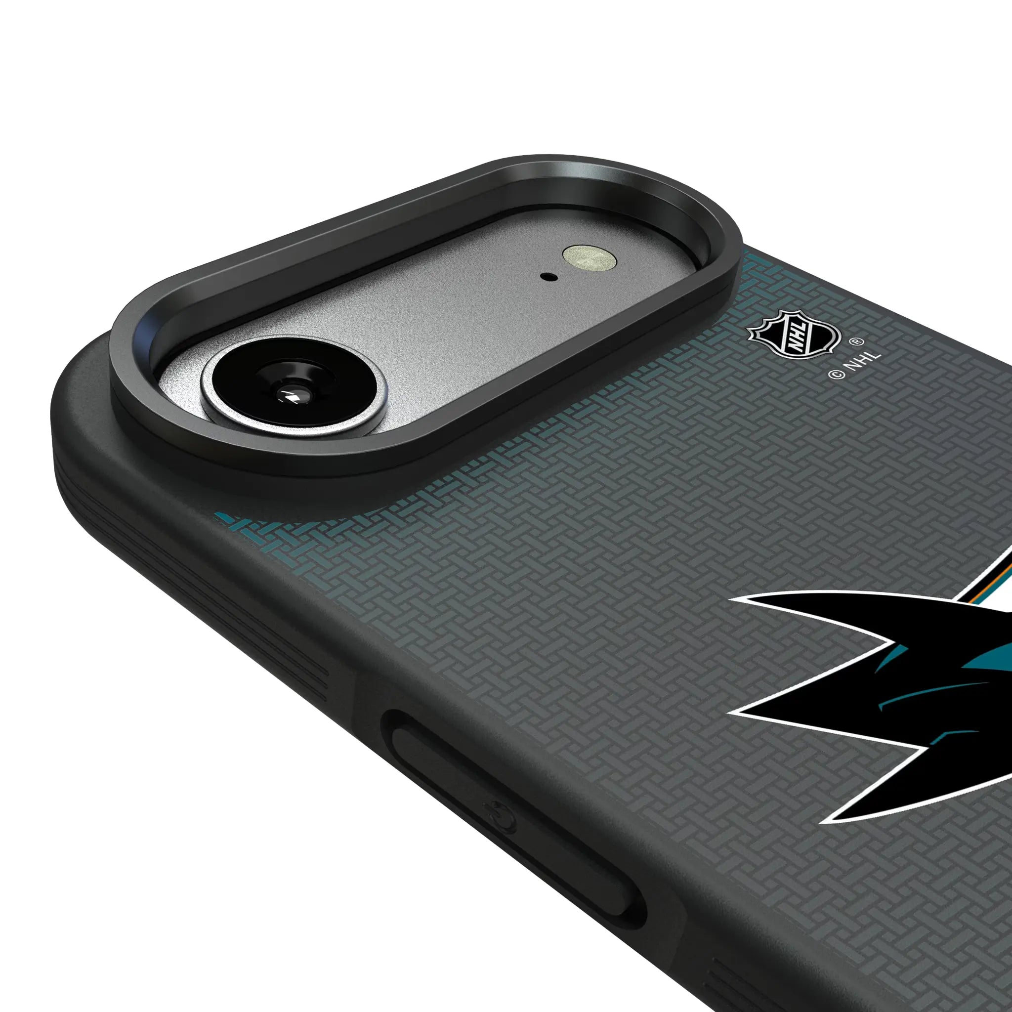 San Jose Sharks Linen iPhone Bump Phone Case for Apple iPhone - Detail#Device_iPhone Air