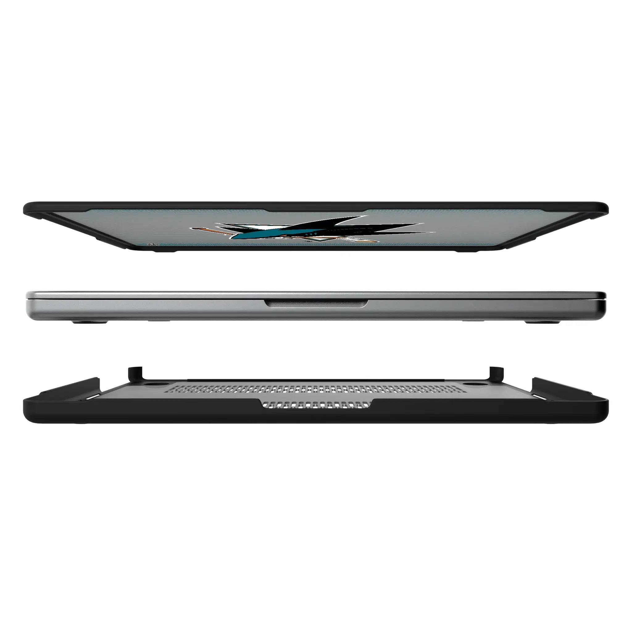 San Jose Sharks Linen MacBook Laptop Case for Apple MacBook