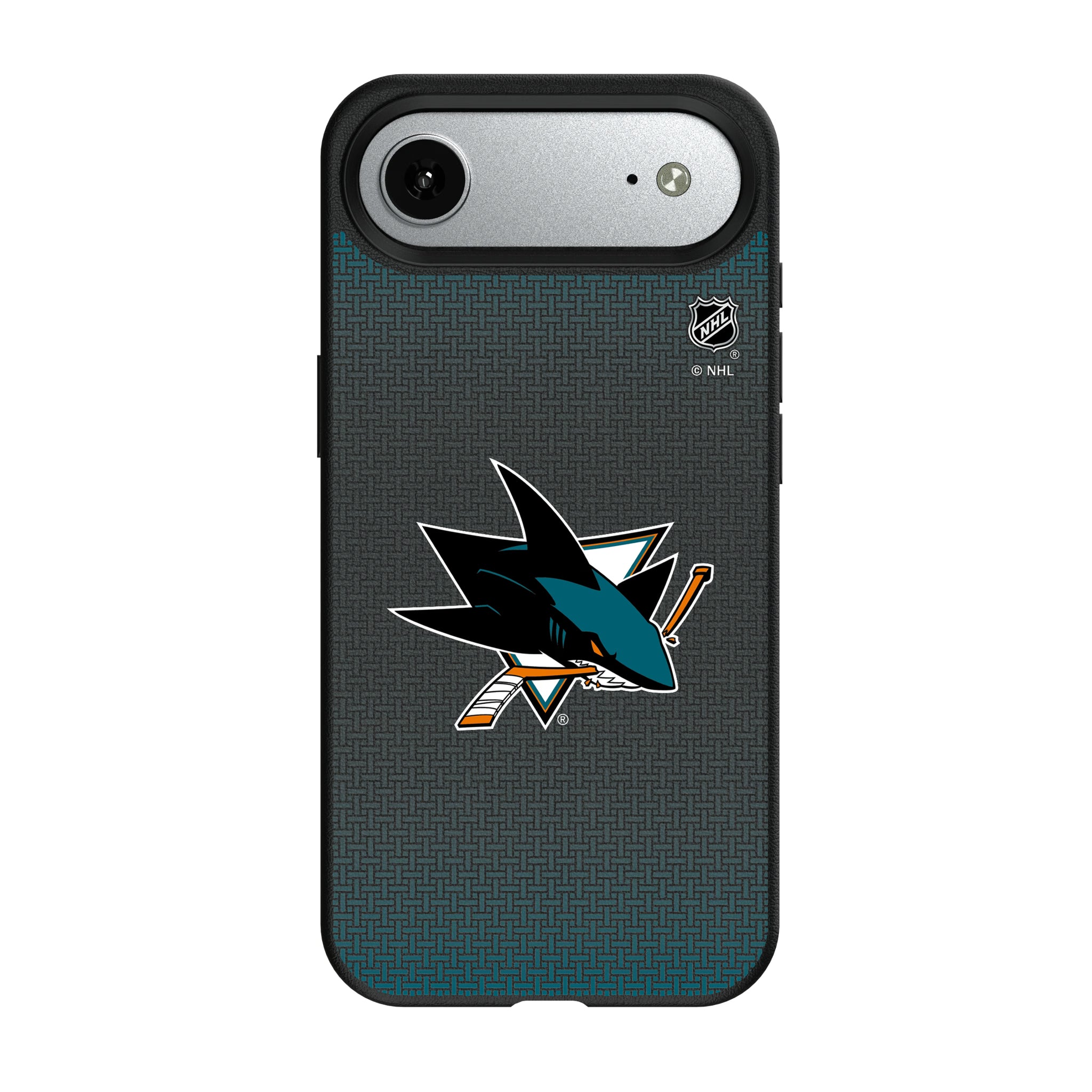 San Jose Sharks Linen iPhone MagSafe Compatible Phone Case for Apple iPhone#Device_iPhone Air