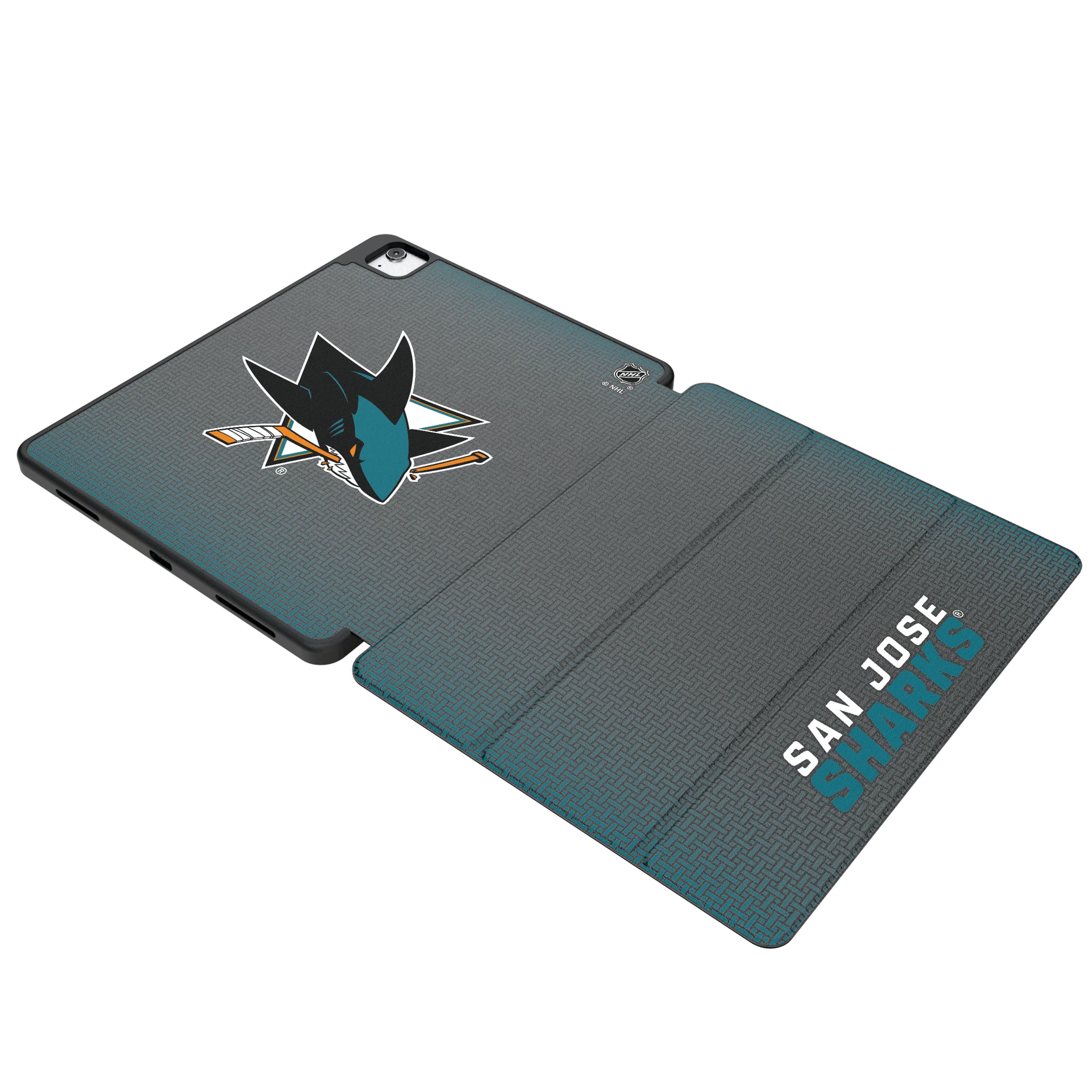 San Jose Sharks Linen iPad Tablet Case for Apple iPad