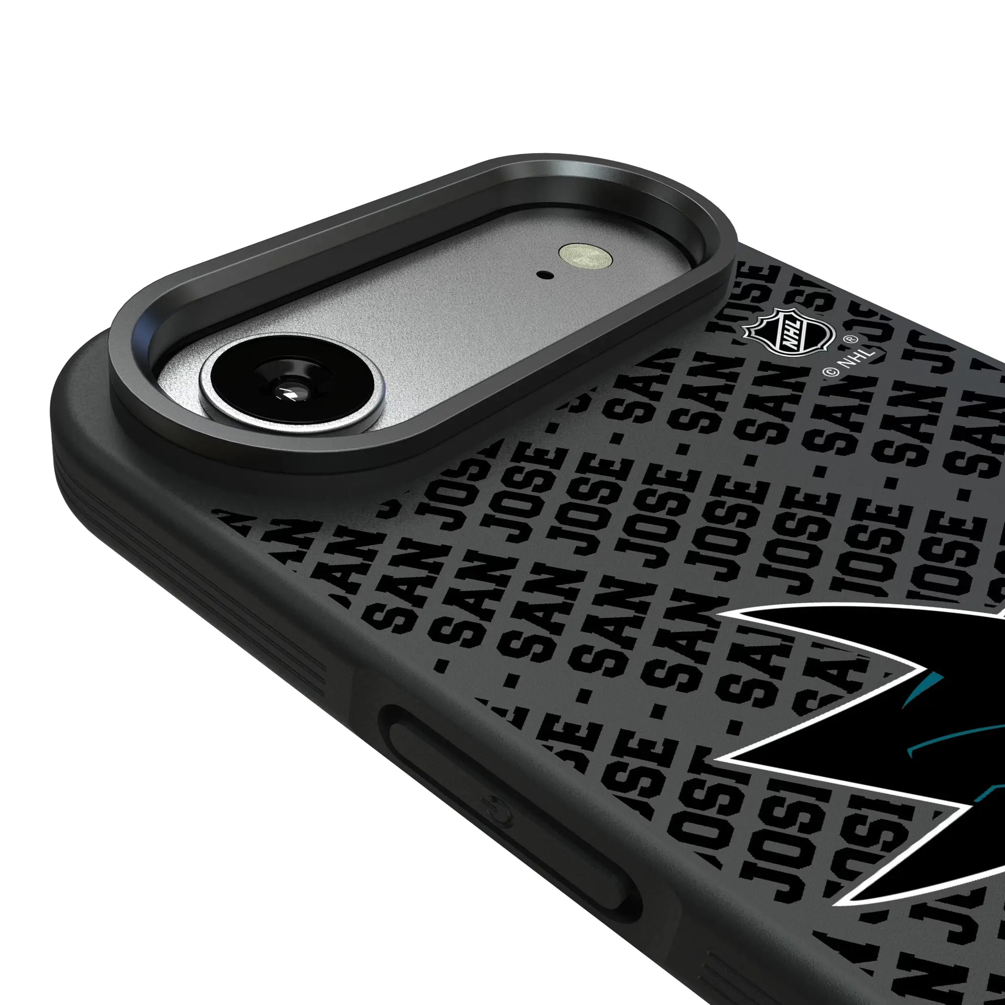 San Jose Sharks Personalized EndZone Plus iPhone Bump Phone Case for Apple iPhone - Detail#Device_iPhone Air