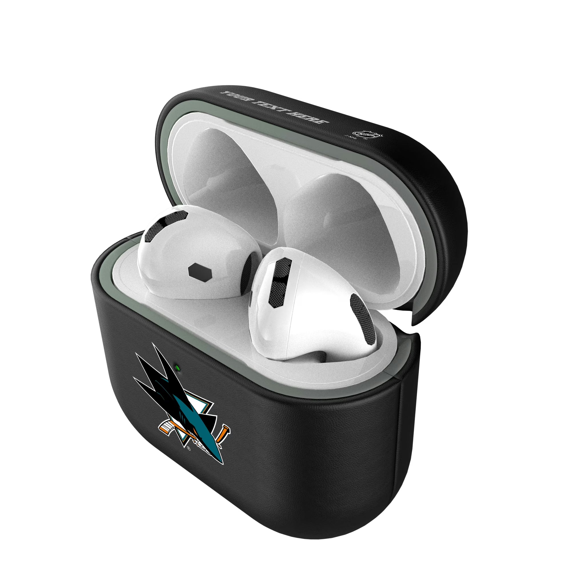 San Jose Sharks Personalized Insignia AirPods AirPod Case Cover#Device_AirPods 4
