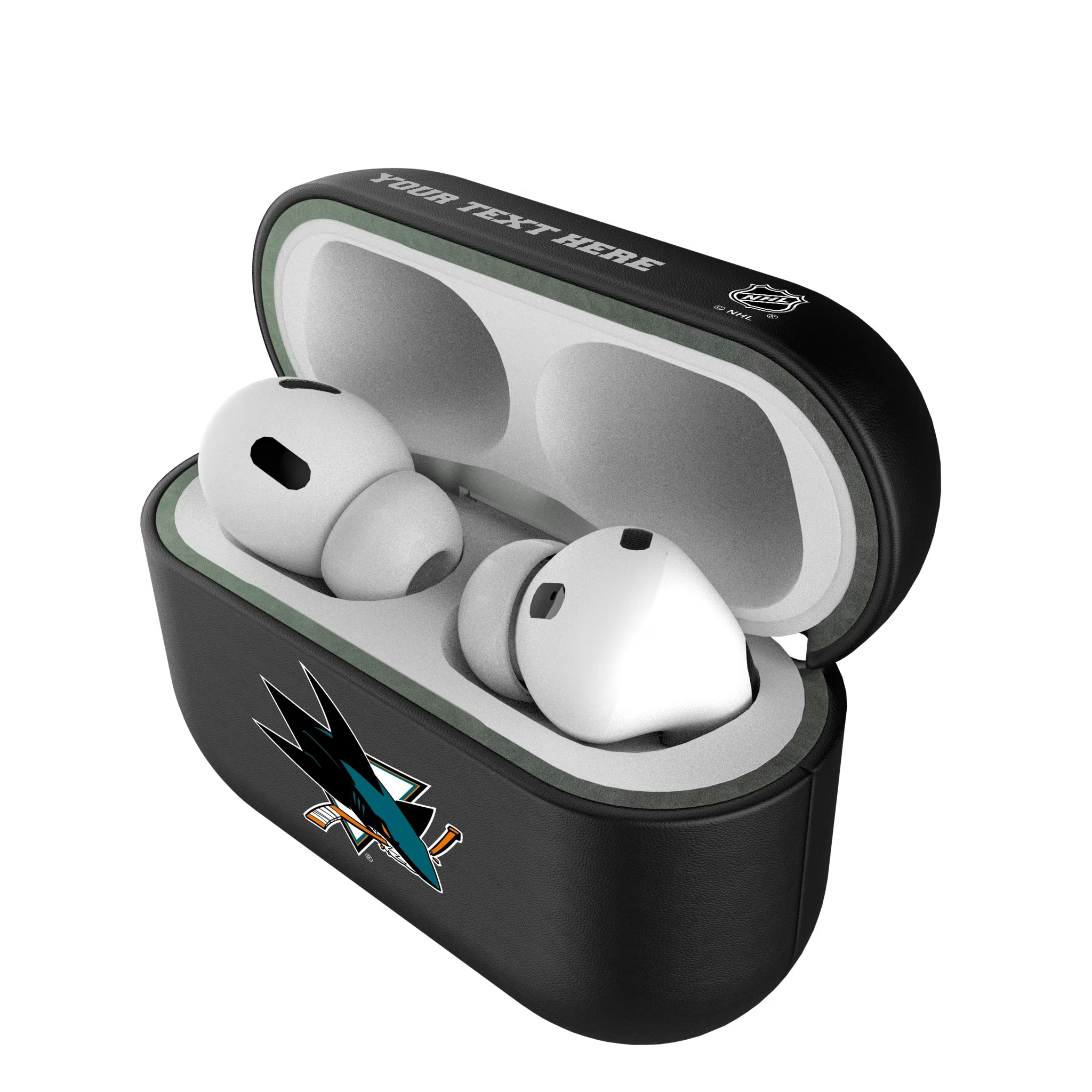 San Jose Sharks Personalized Insignia AirPods AirPod Case Cover#Device_AirPods Pro 1st Gen