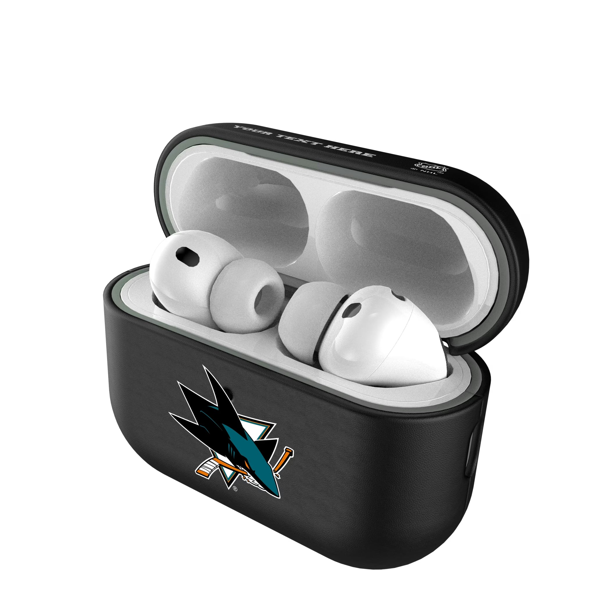 San Jose Sharks Personalized Insignia AirPods AirPod Case Cover#Device_AirPods Pro 3