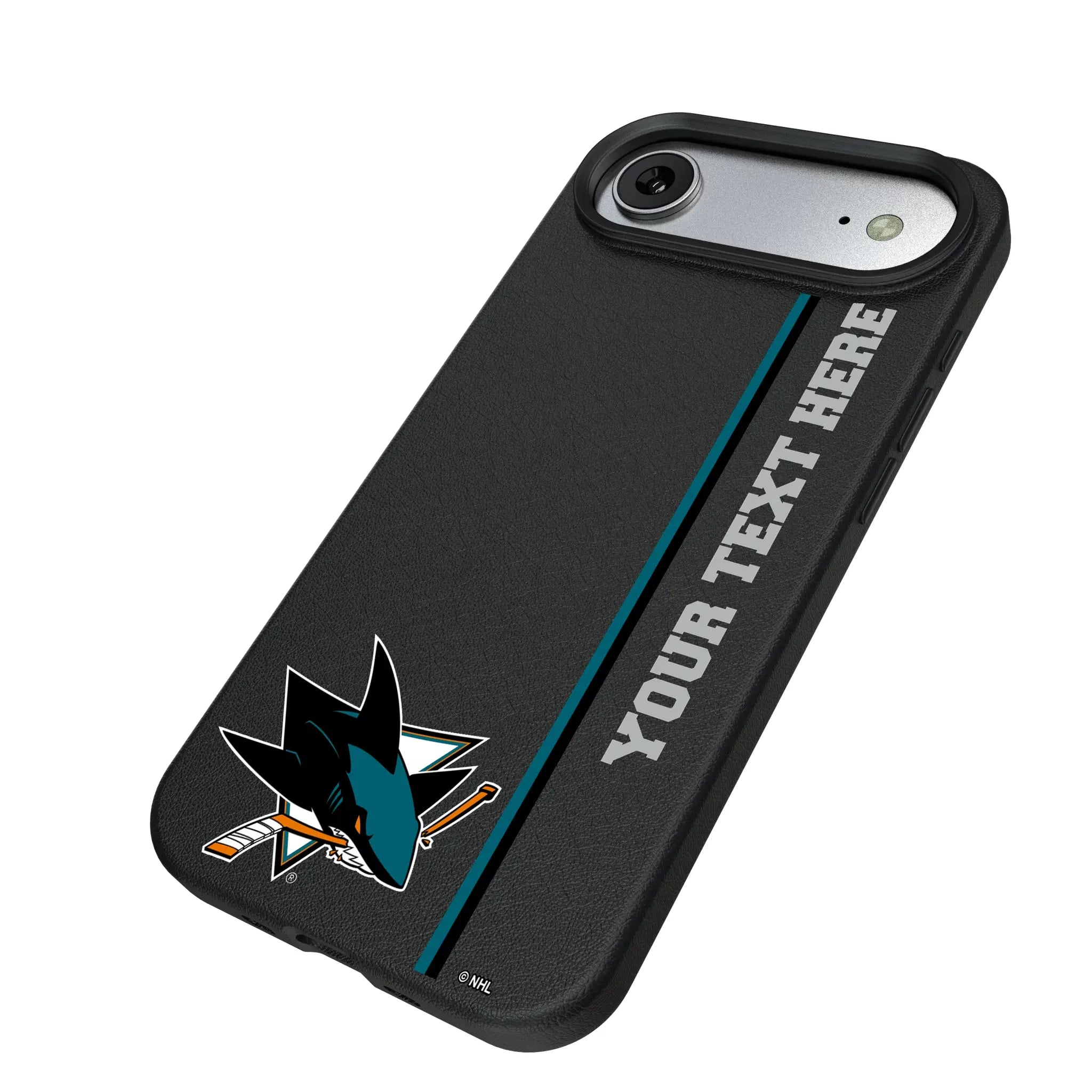 San Jose Sharks Personalized Sidebard iPhone MagSafe Compatible Phone Case for Apple iPhone - Isometric View#Device_iPhone Air