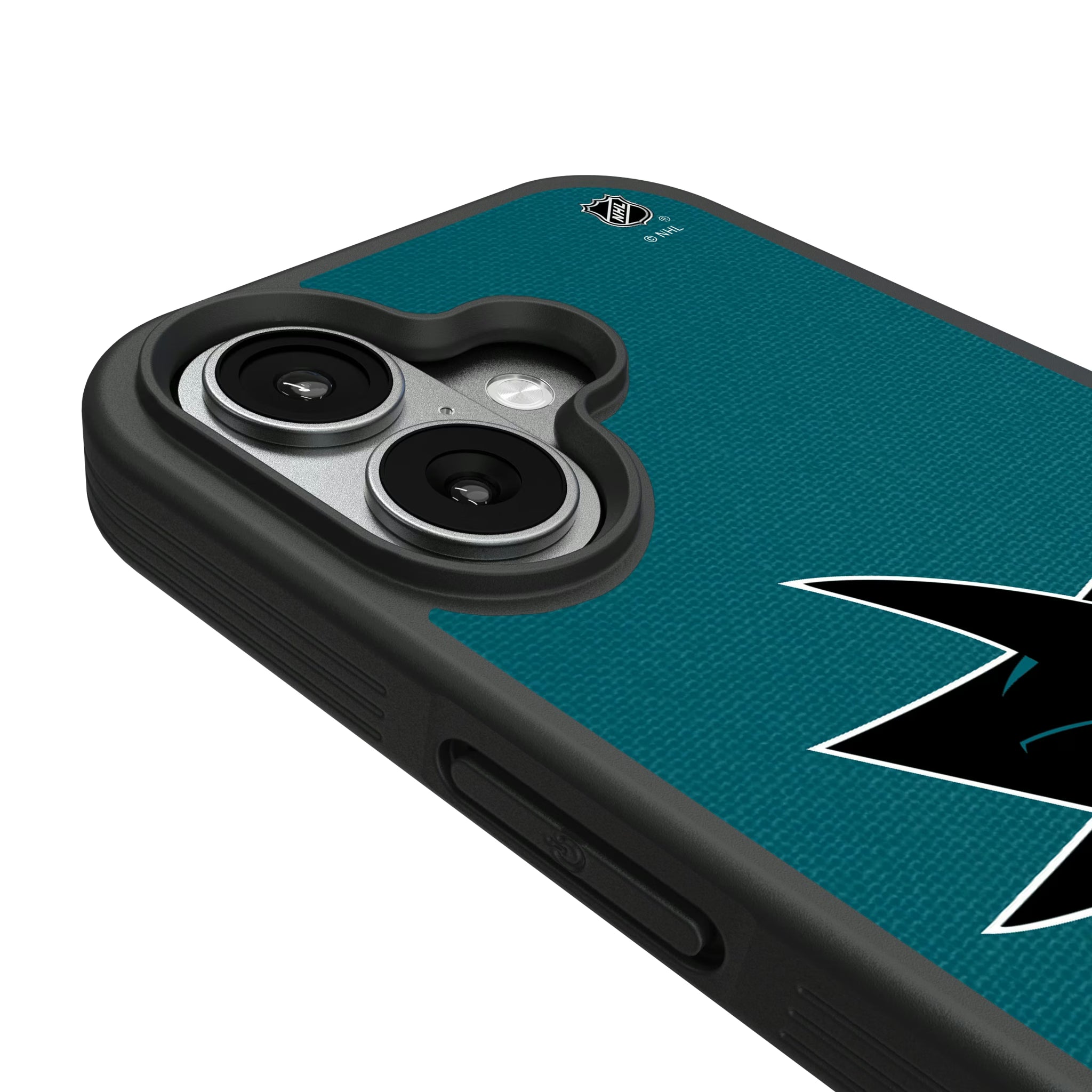 San Jose Sharks Personalized Stripe iPhone Bump Phone Case for Apple iPhone - Detail#Device_iPhone 17