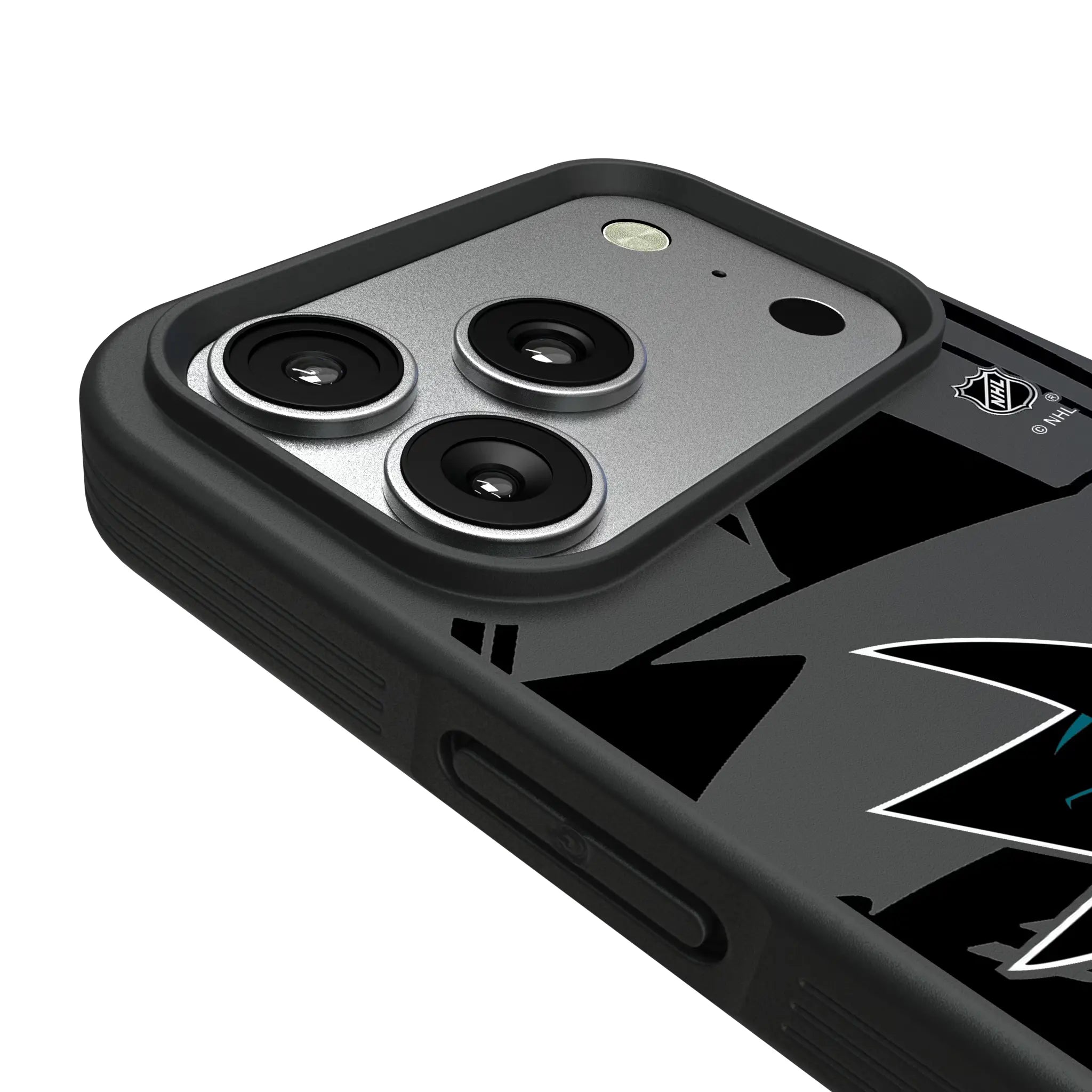 San Jose Sharks Personalized Tilt iPhone Bump Phone Case for Apple iPhone - Detail#Device_iPhone 17 Pro