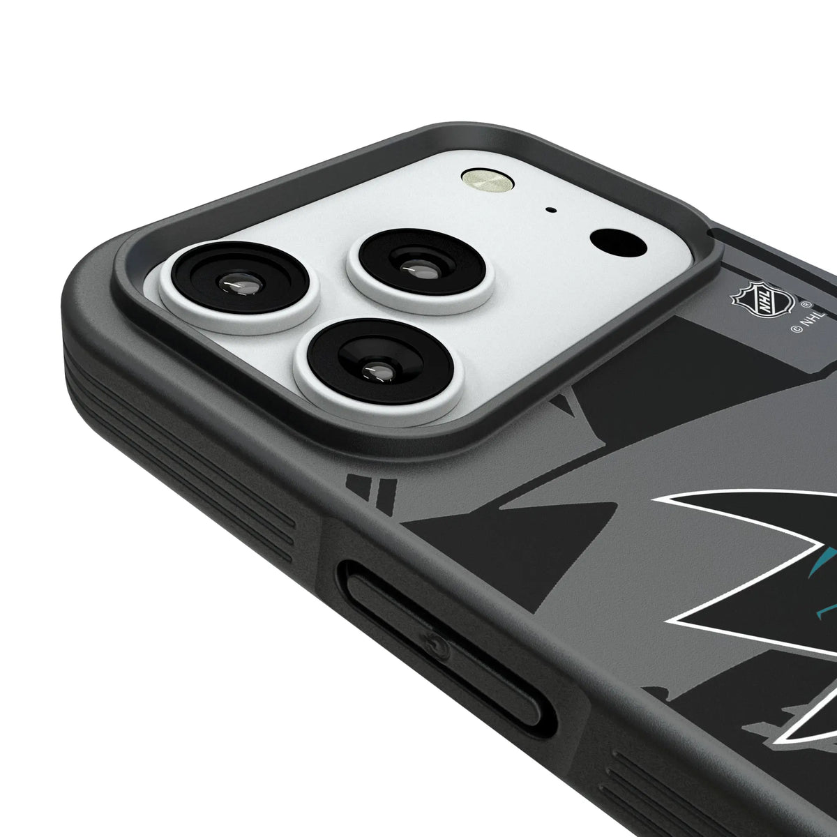 San Jose Sharks Personalized Tilt iPhone Bump Phone Case for Apple iPhone - Detail#Device_iPhone 18 Pro