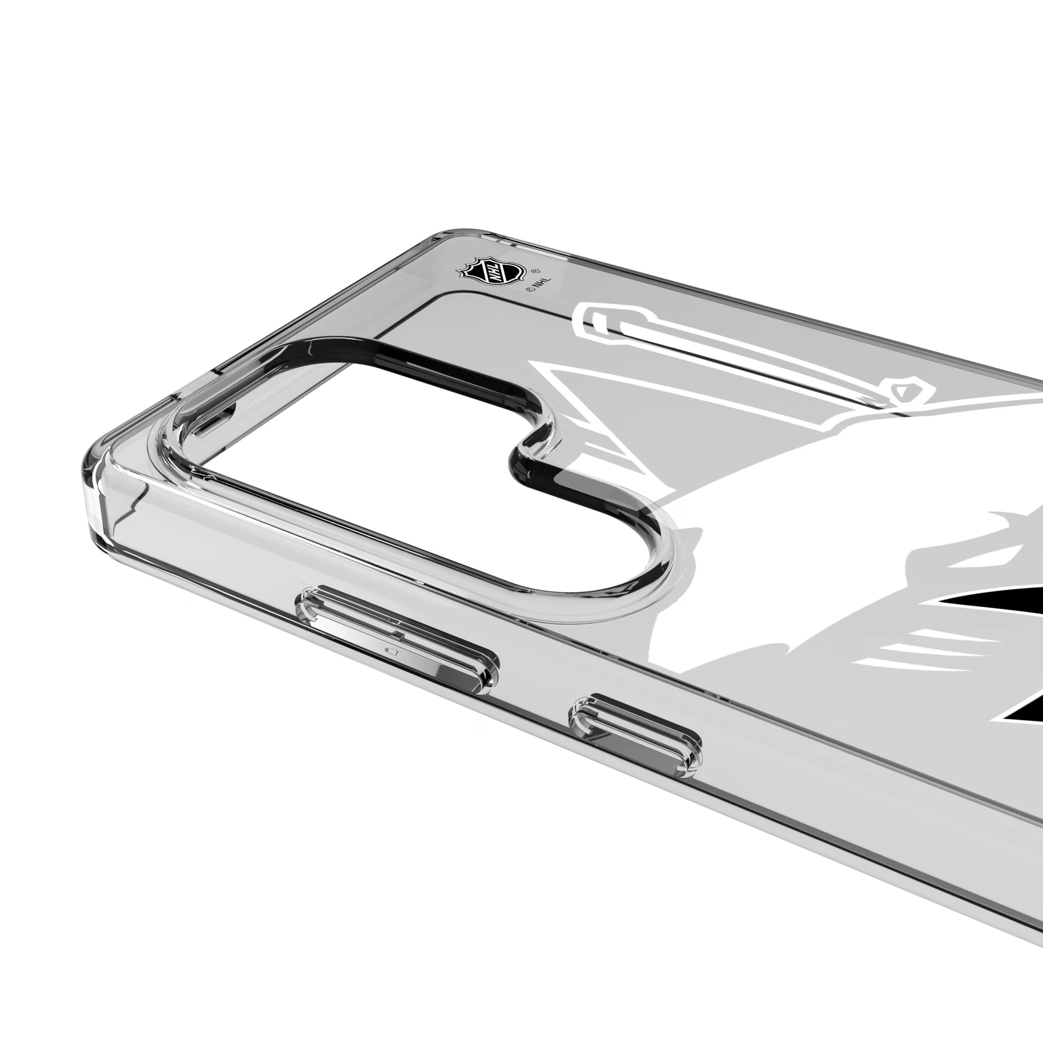 San Jose Sharks Personalized Tilt Galaxy Clear Phone Case for Samsung Galaxy - Detail
