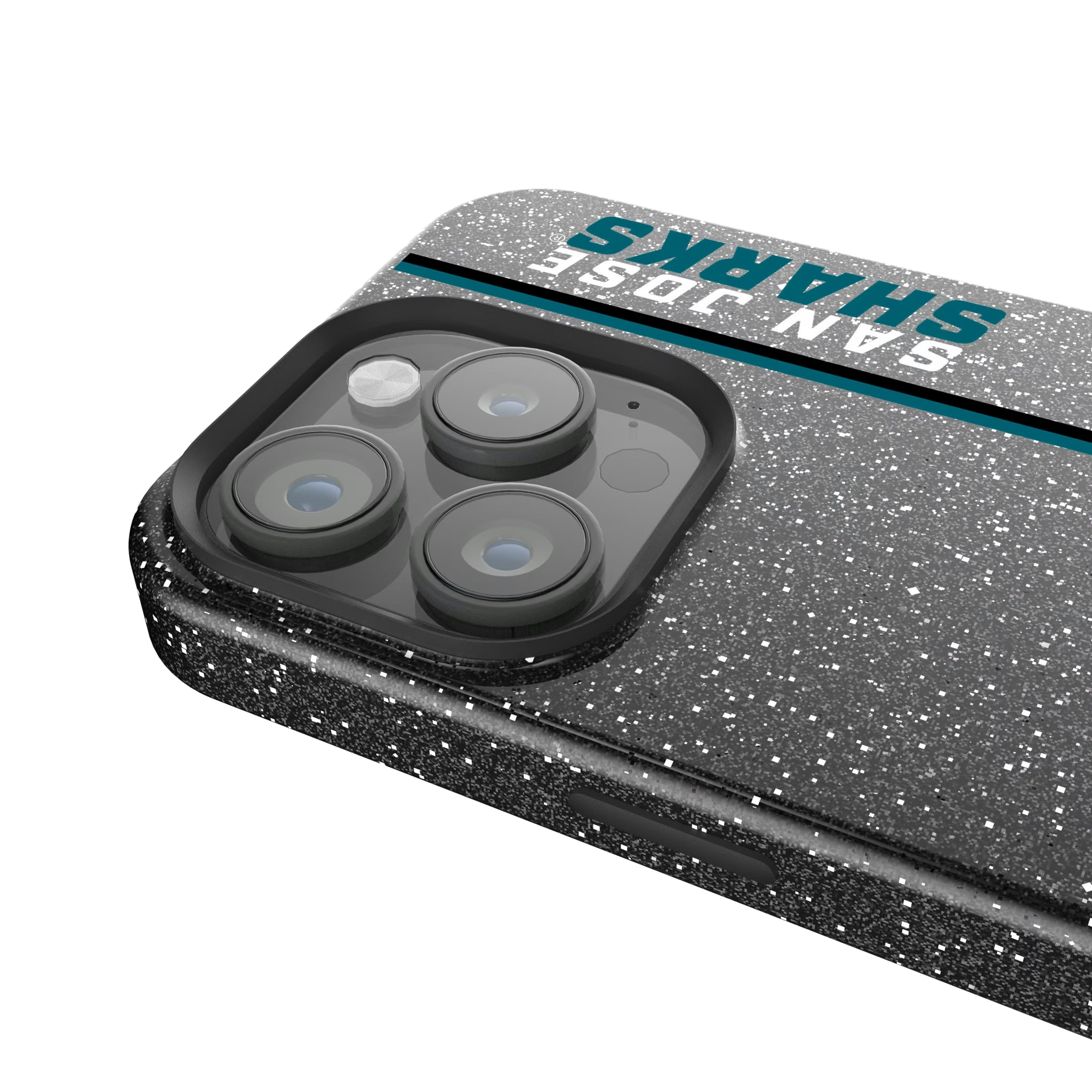 San Jose Sharks Sidebar iPhone Bling Phone Case for Apple iPhone - Detail