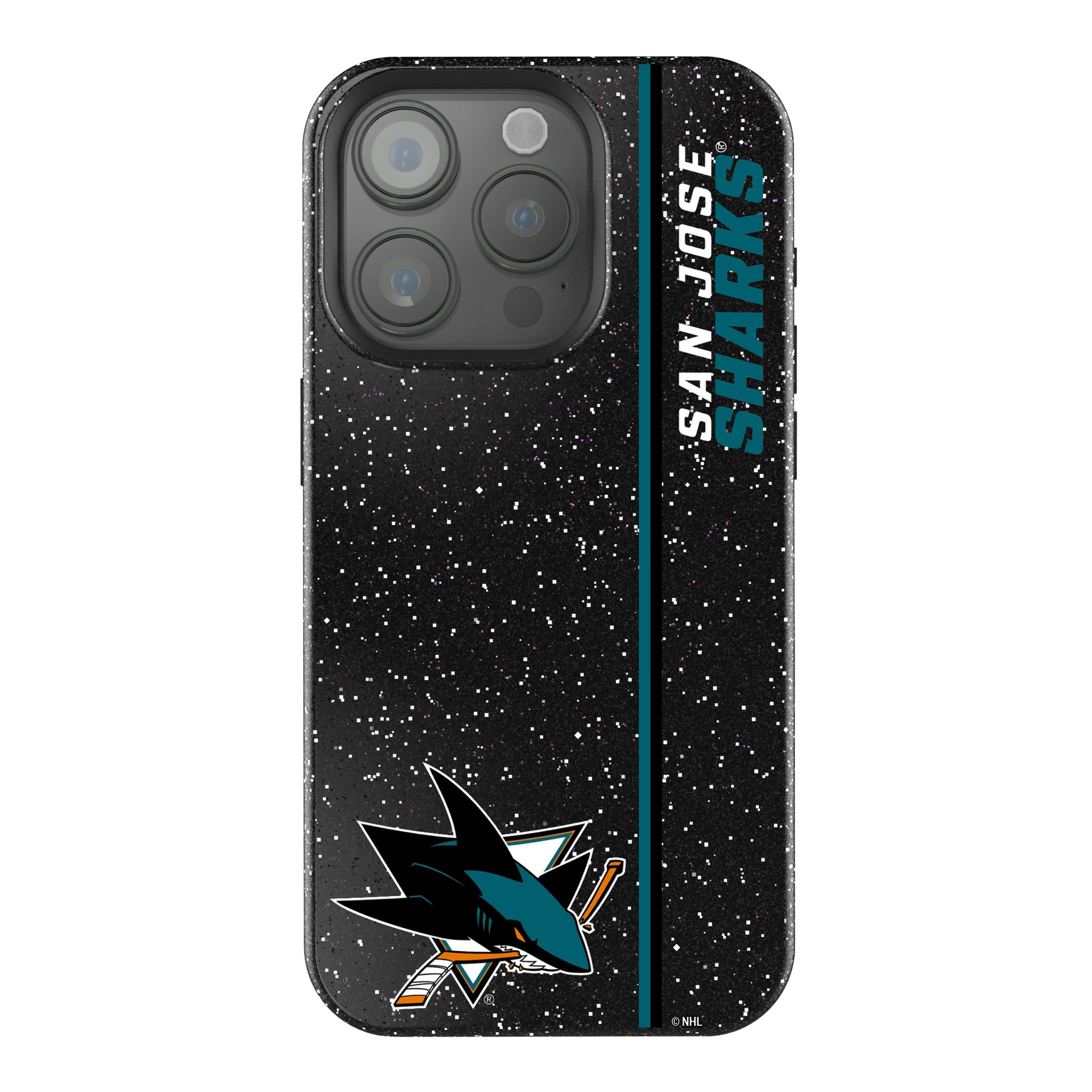 San Jose Sharks Sidebar iPhone Bling Phone Case for Apple iPhone