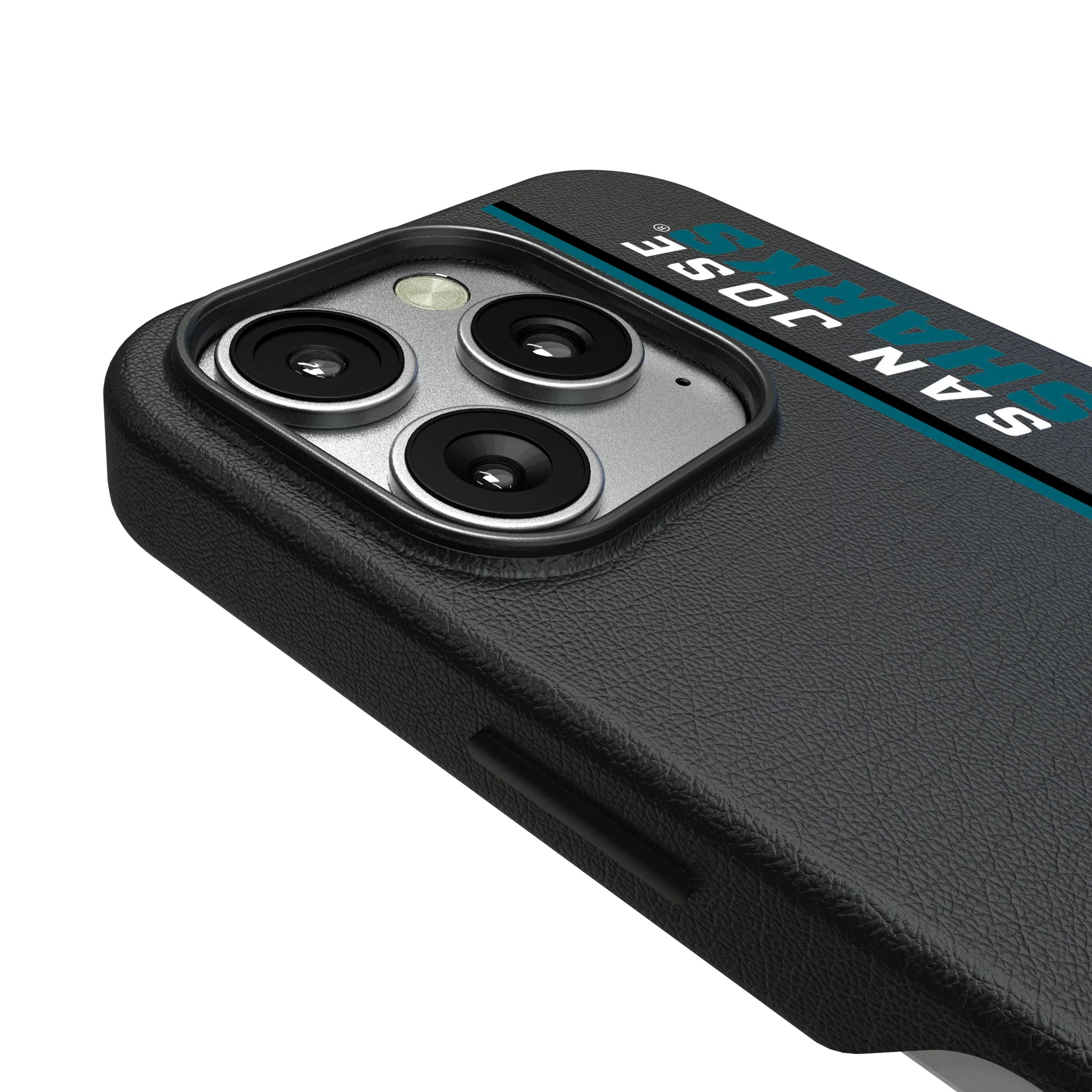 San Jose Sharks Sidebar iPhone MagSafe Compatible Phone Case for Apple iPhone - Detail