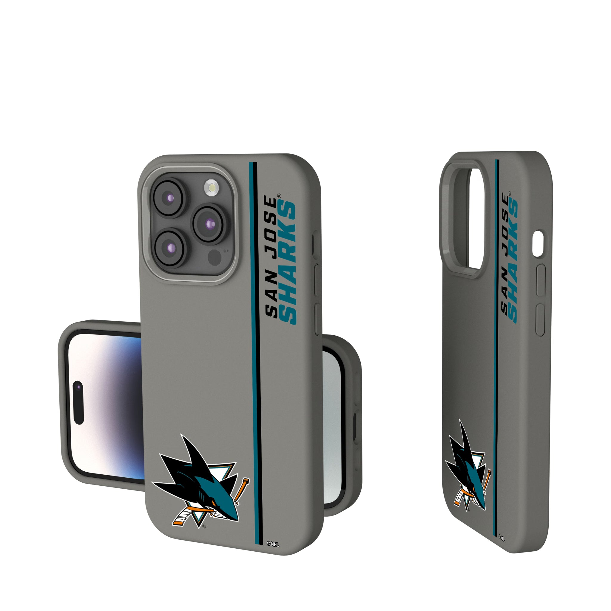 San Jose Sharks Sidebar iPhone Soft Touch Phone Case for Apple iPhone