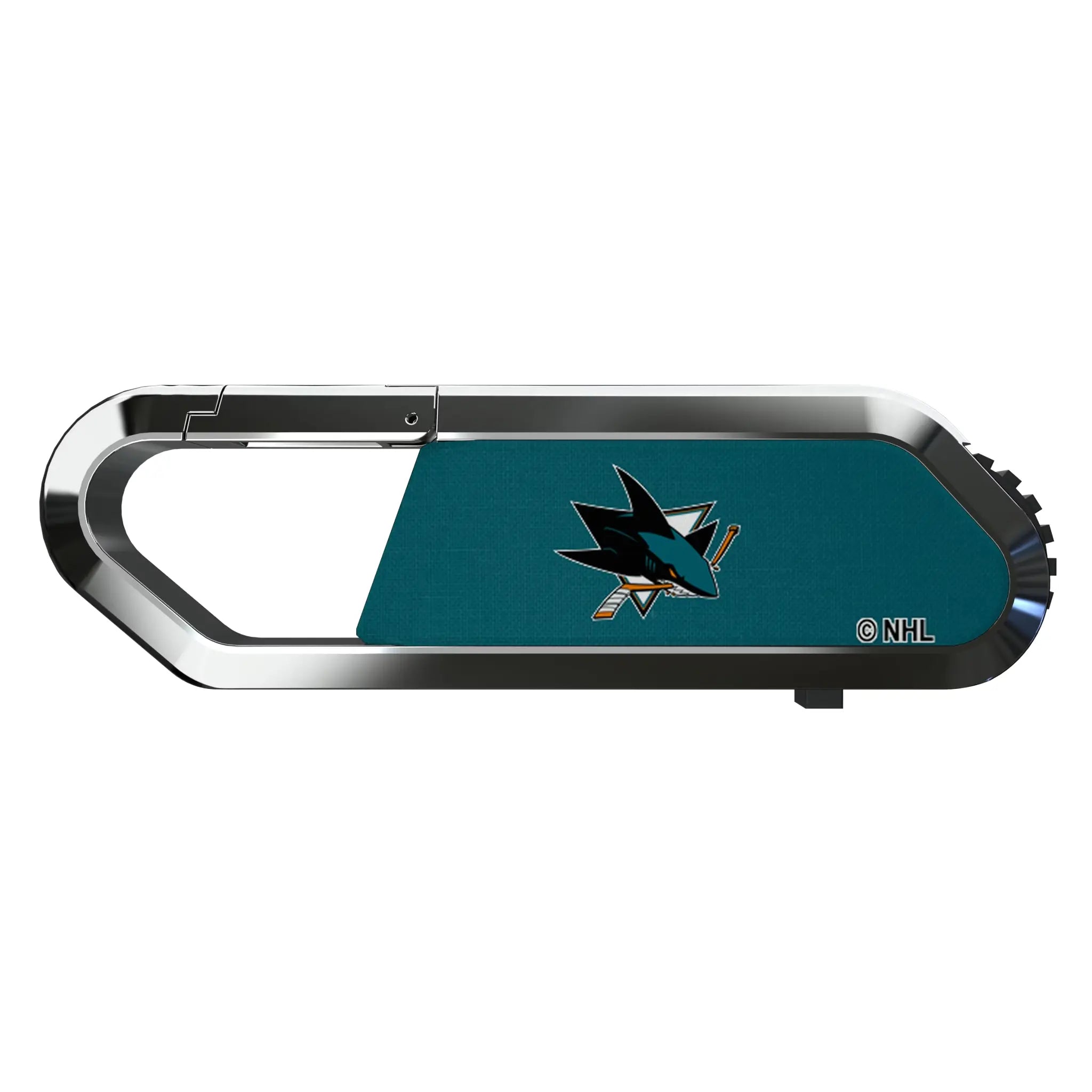 San Jose Sharks Solid USB 64GB Clip Style Flash Drive