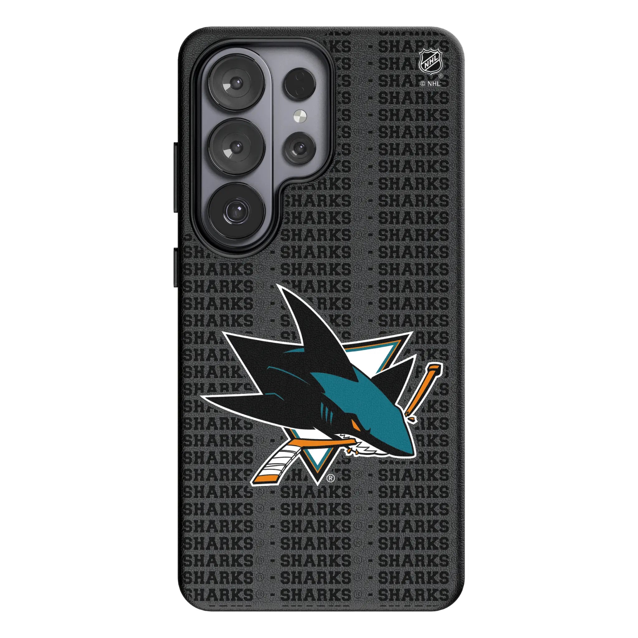 San Jose Sharks Text Backdrop Galaxy MagSafe Compatible Phone Case for Samsung Galaxy#Device_Galaxy S26 Ultra