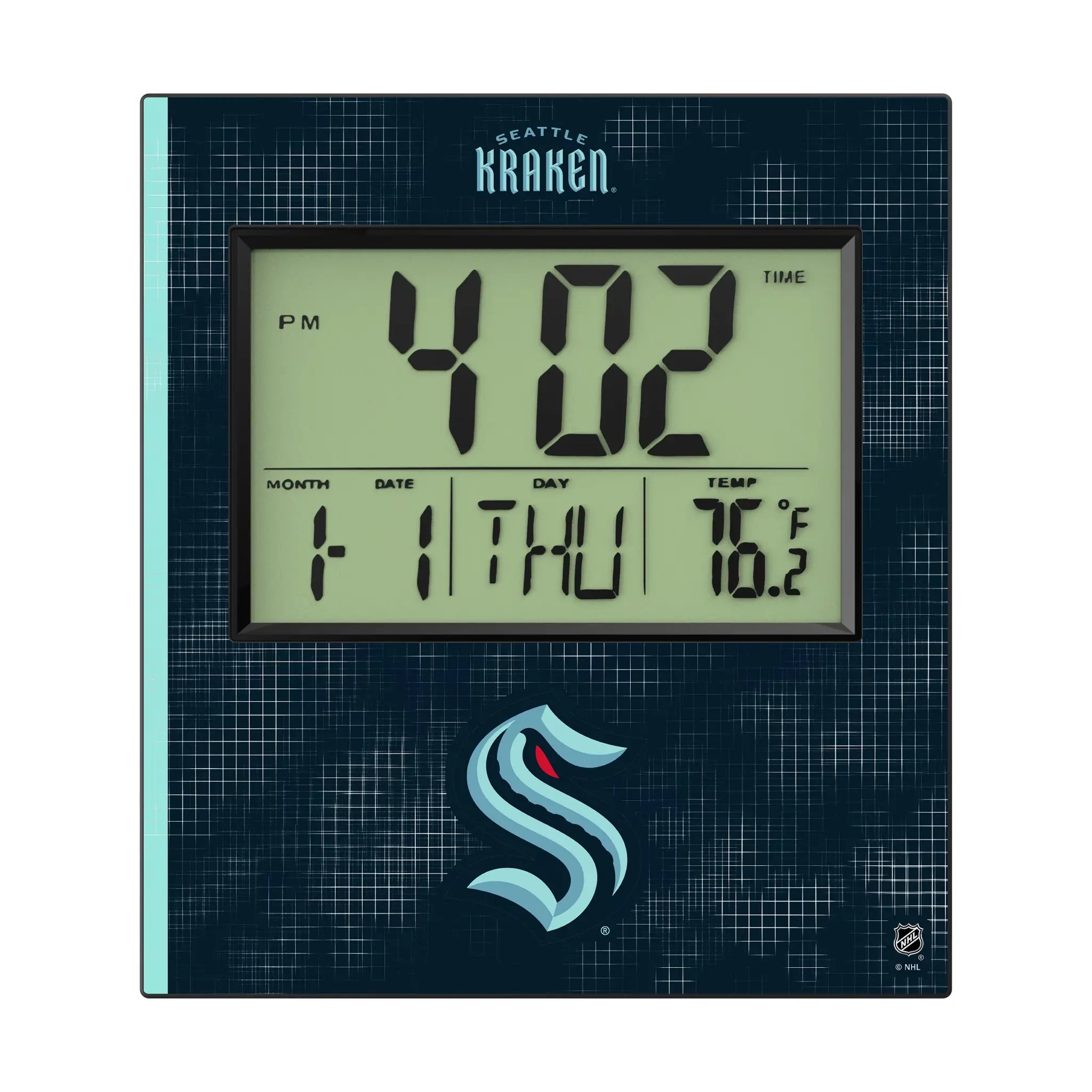 Seattle Kraken Hatch Wall Clock