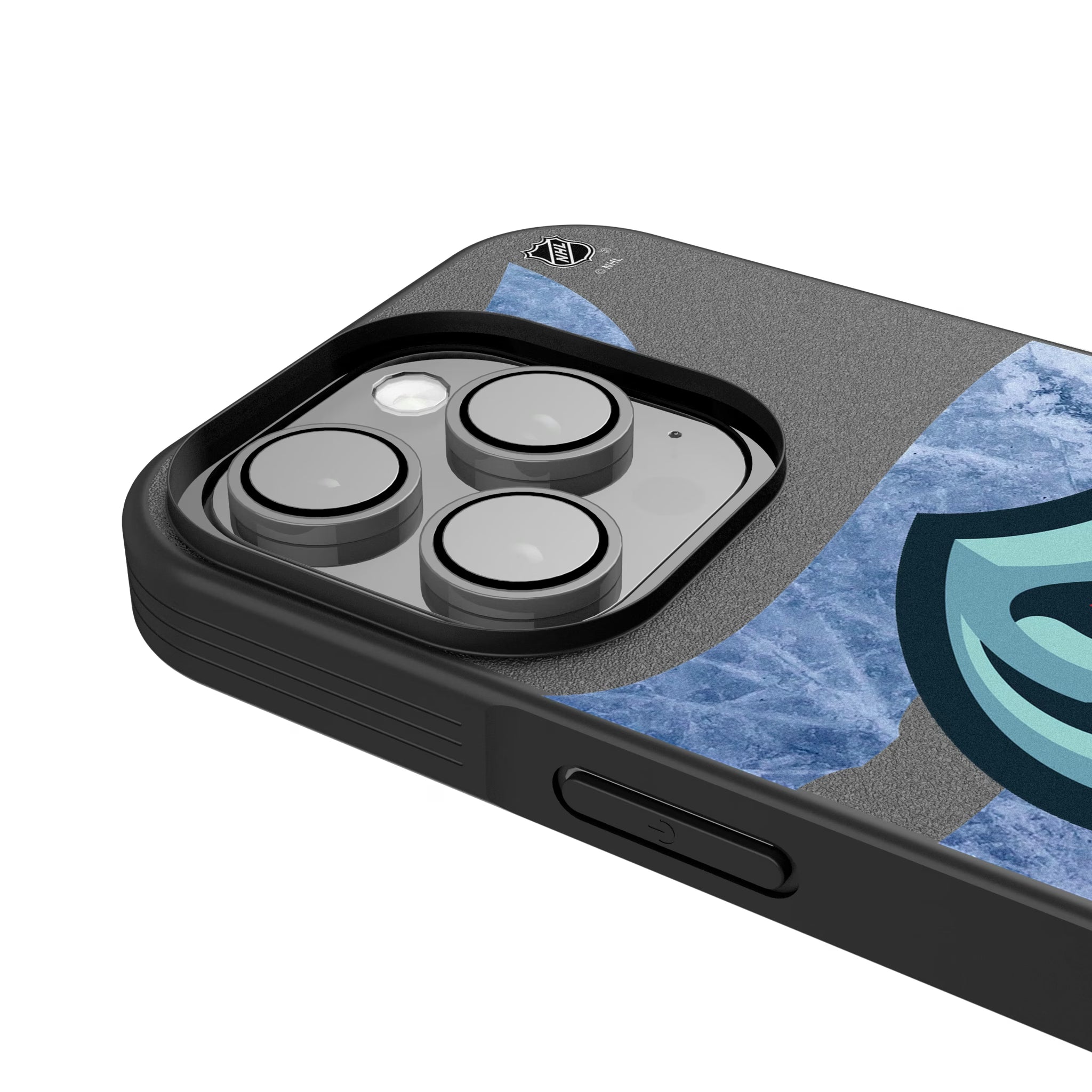 Seattle Kraken Ice Tilt iPhone Bump Phone Case for Apple iPhone - Detail