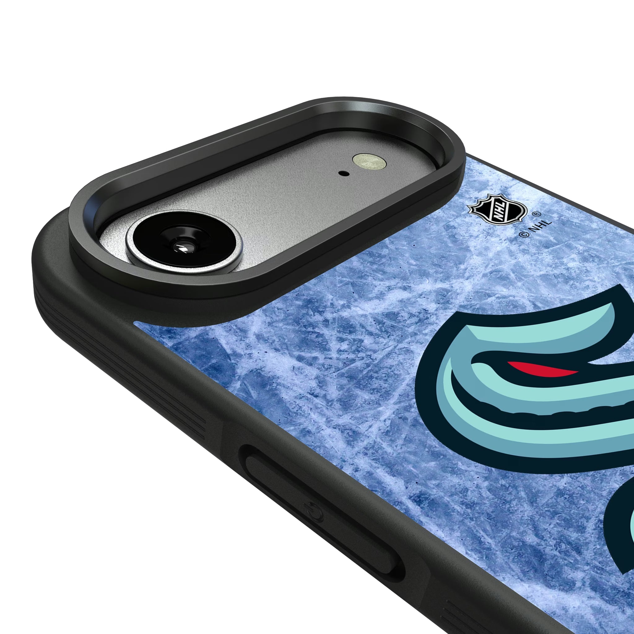 Seattle Kraken Ice Wordmark iPhone Bump Phone Case for Apple iPhone - Detail#Device_iPhone Air