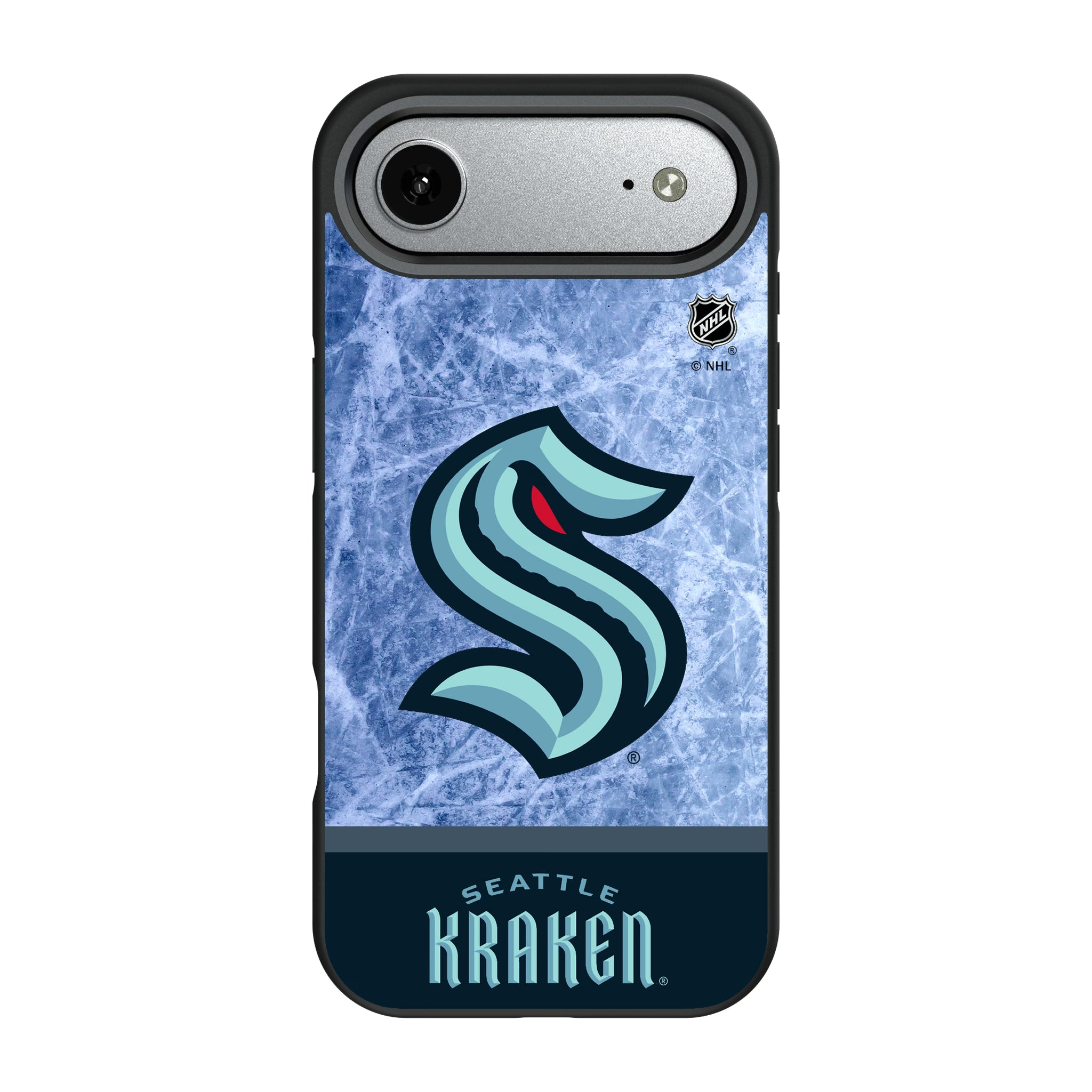 Seattle Kraken Ice Wordmark iPhone Bump Phone Case for Apple iPhone#Device_iPhone Air