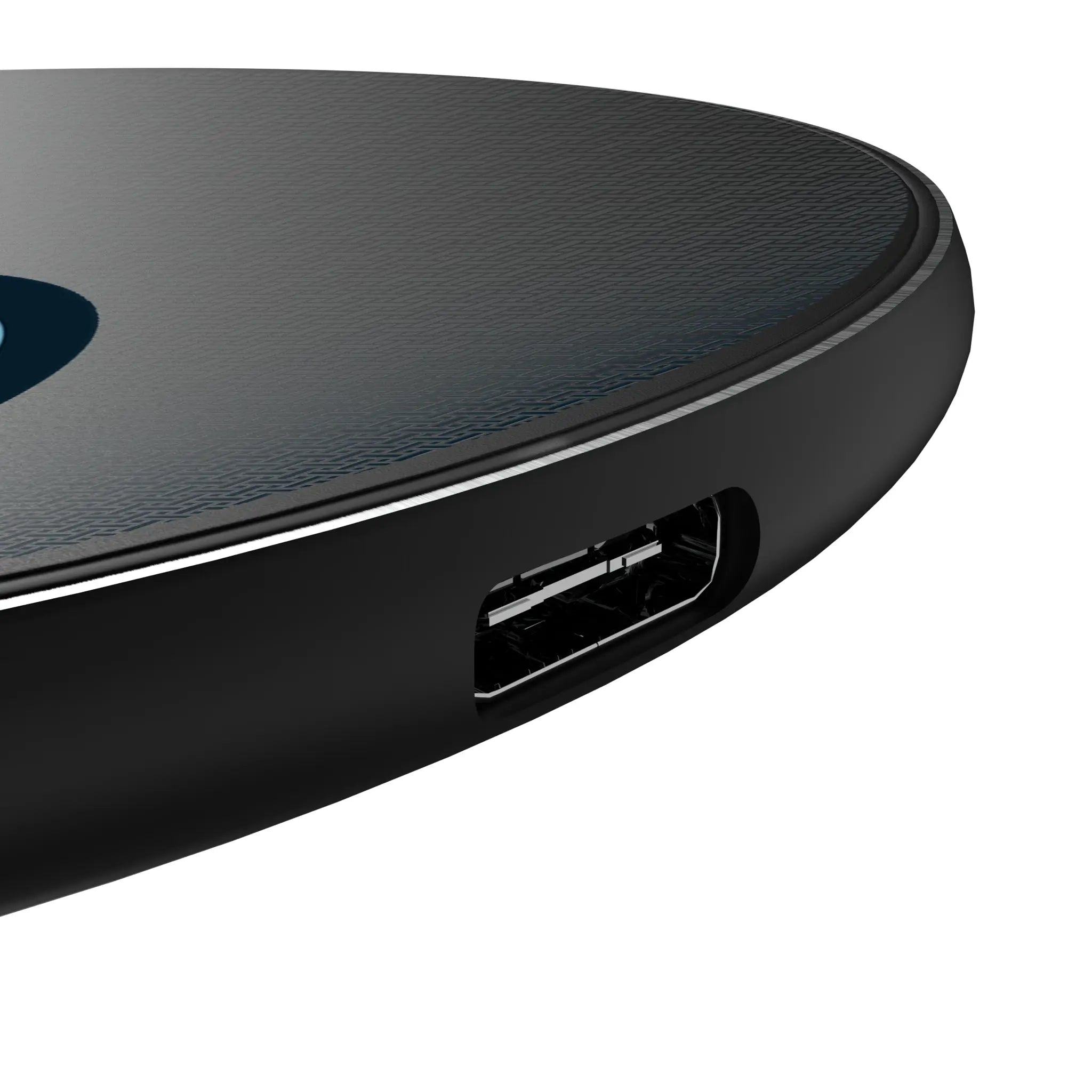 Seattle Kraken Linen 15-Watt Wireless Charger - Detail