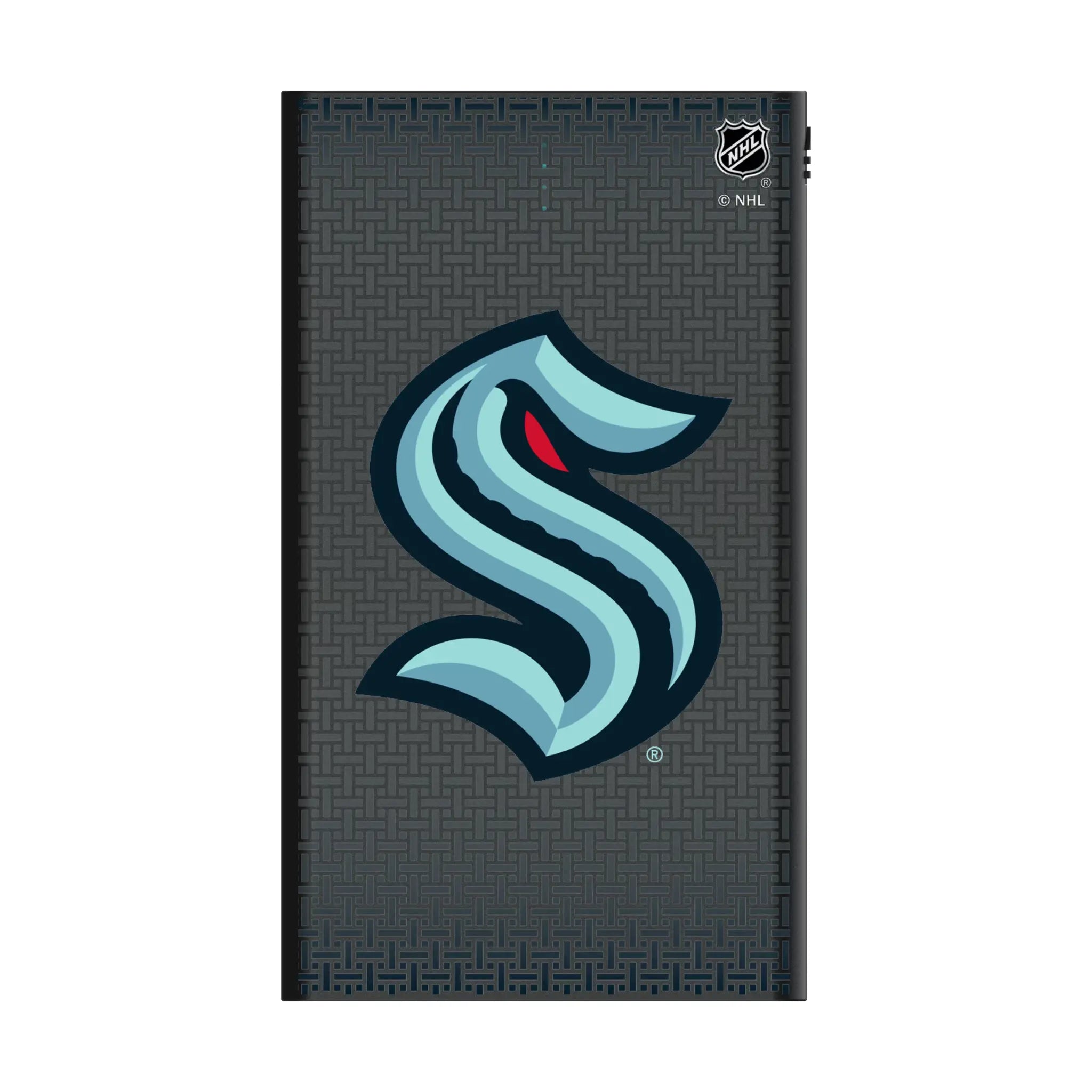Seattle Kraken Linen 5000mAh Flat Power Bank