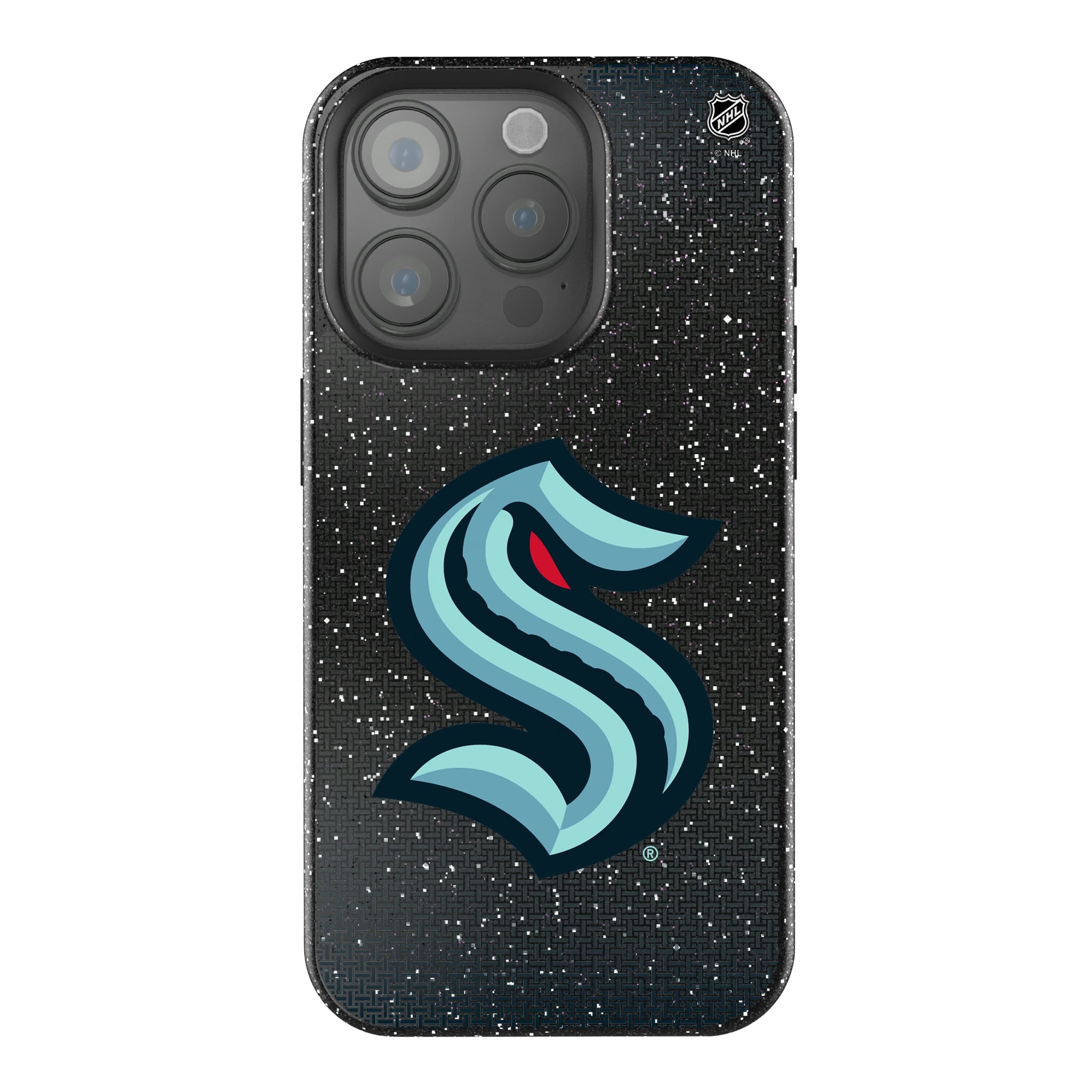 Seattle Kraken Linen iPhone Bling Phone Case for Apple iPhone