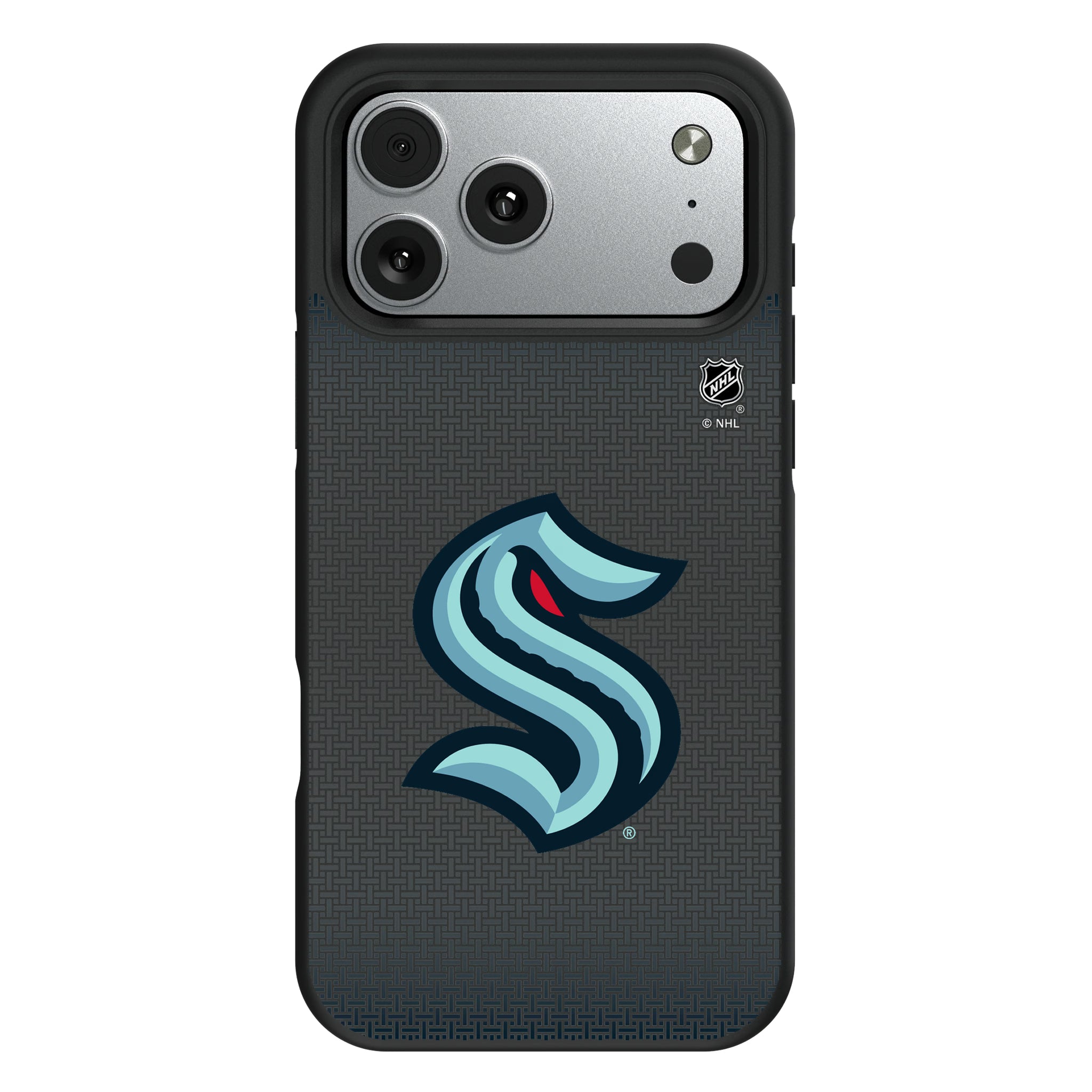 Seattle Kraken Linen iPhone Bump Phone Case for Apple iPhone#Device_iPhone 17 Pro Max