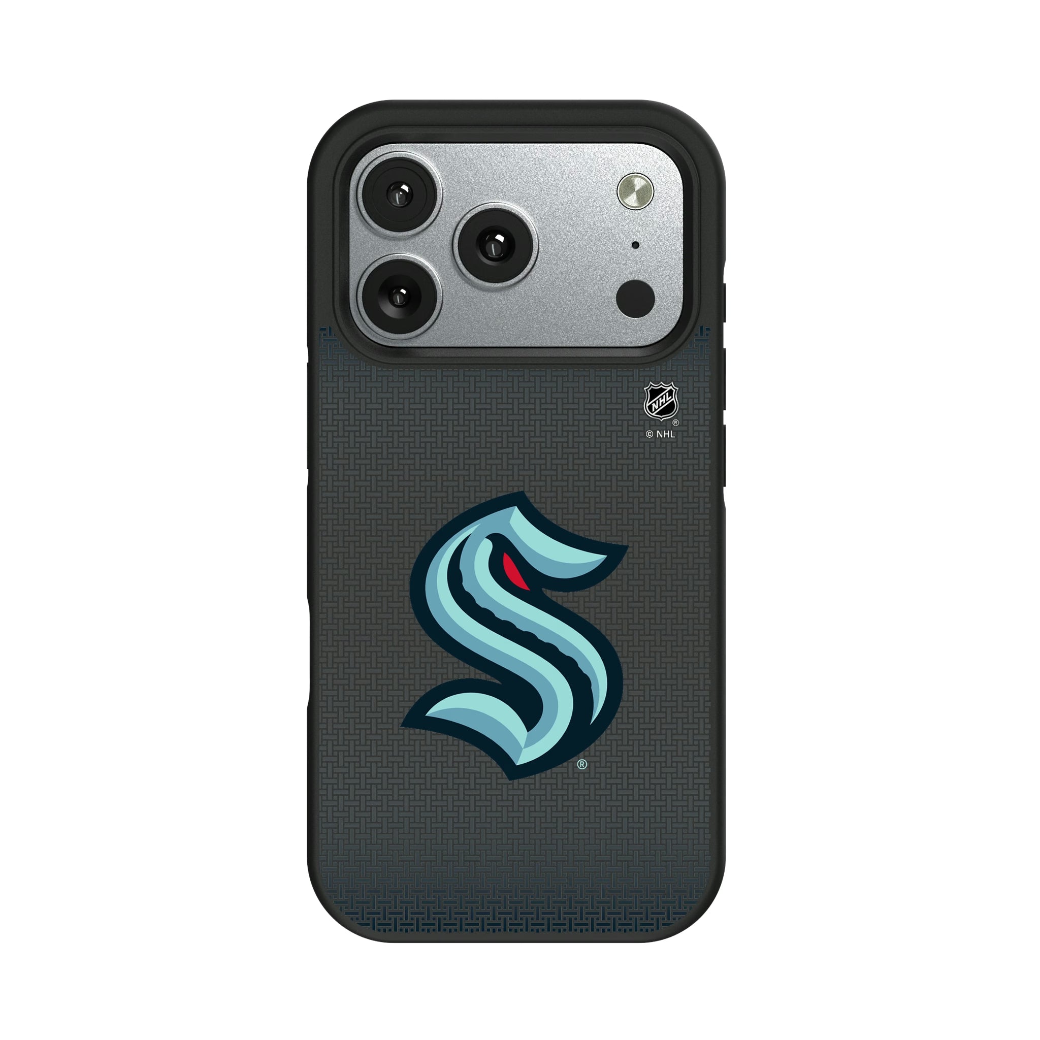 Seattle Kraken Linen iPhone Bump Phone Case for Apple iPhone#Device_iPhone 17 Pro