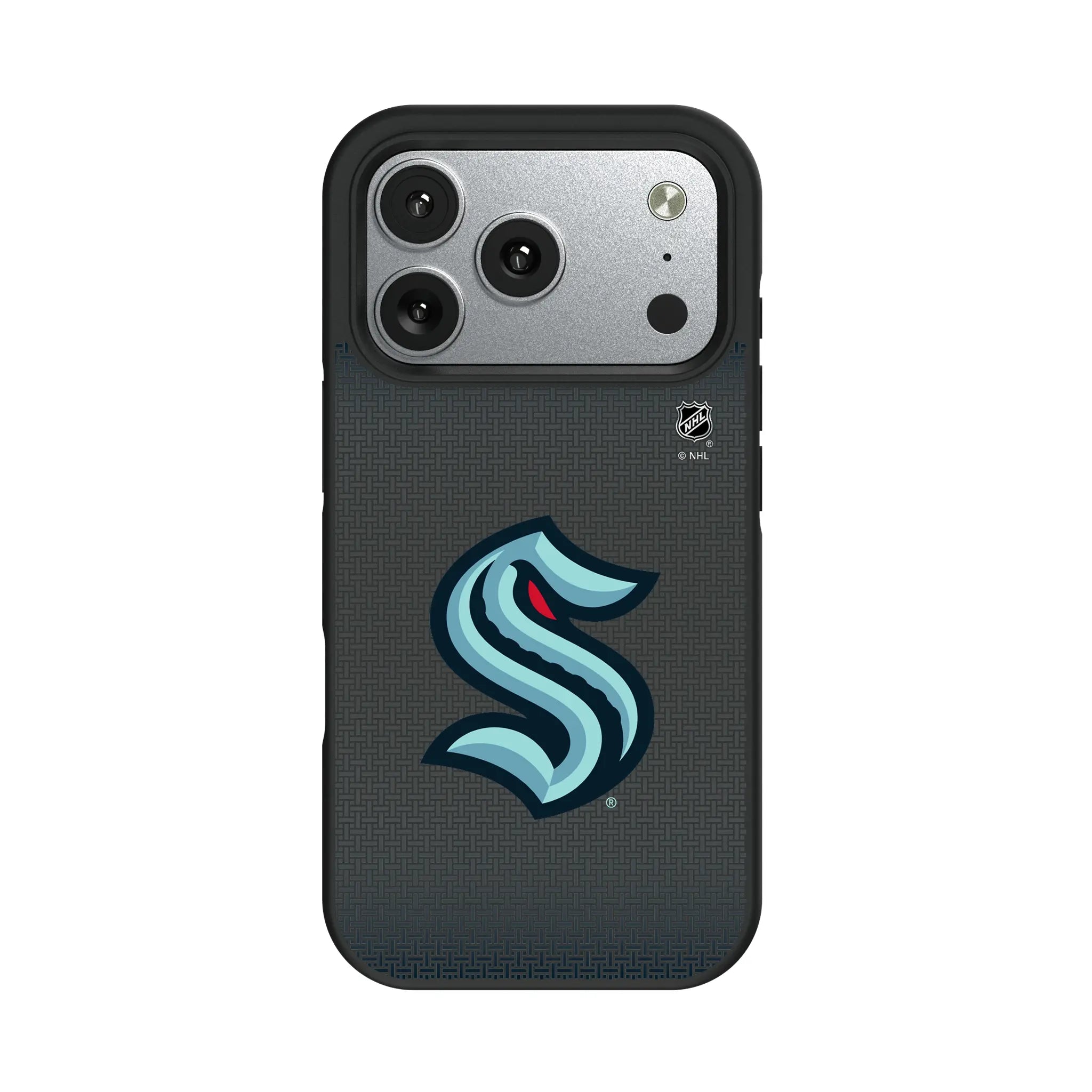 Seattle Kraken Linen iPhone Bump Phone Case for Apple iPhone#Device_iPhone 17 Pro
